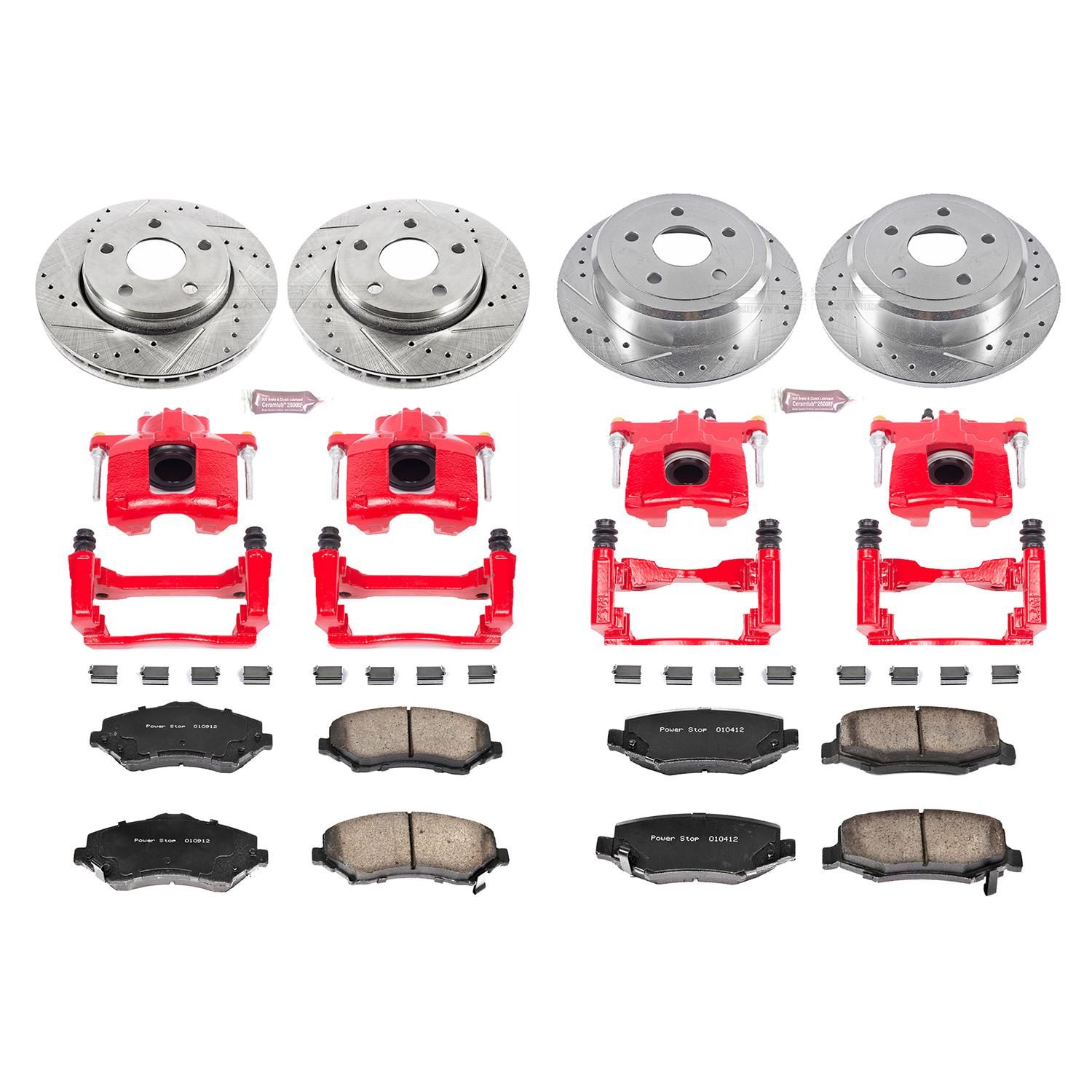 PowerStop Performance Brake Pads / Rotors Kit KC2798 | AutoZone
