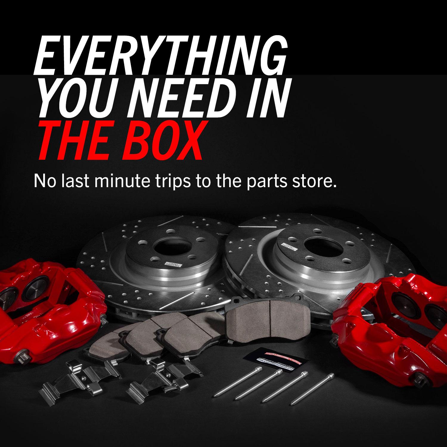 PowerStop Performance Brake Pads / Rotors Kit KC3124