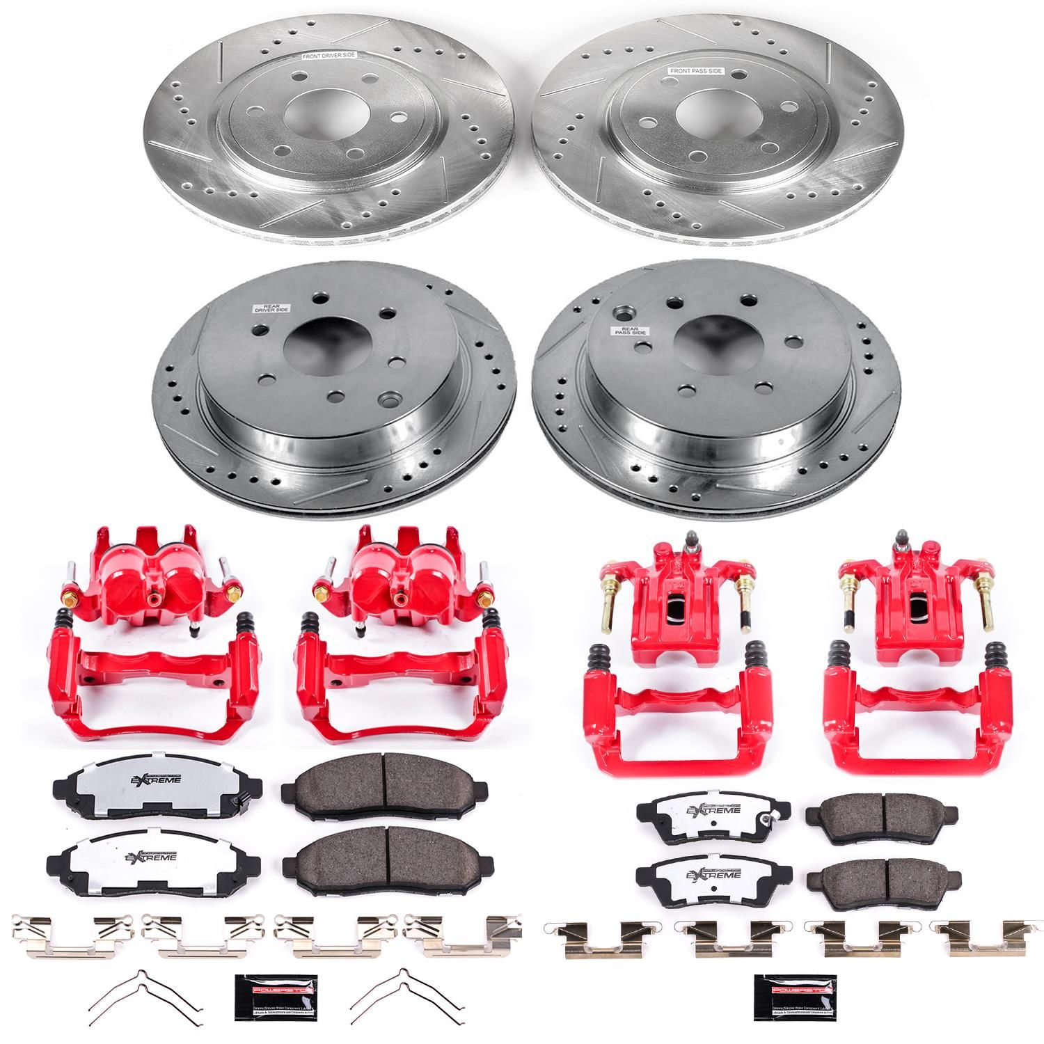 PowerStop Performance Brake Pads / Rotors Kit KC4062-36 | AutoZone
