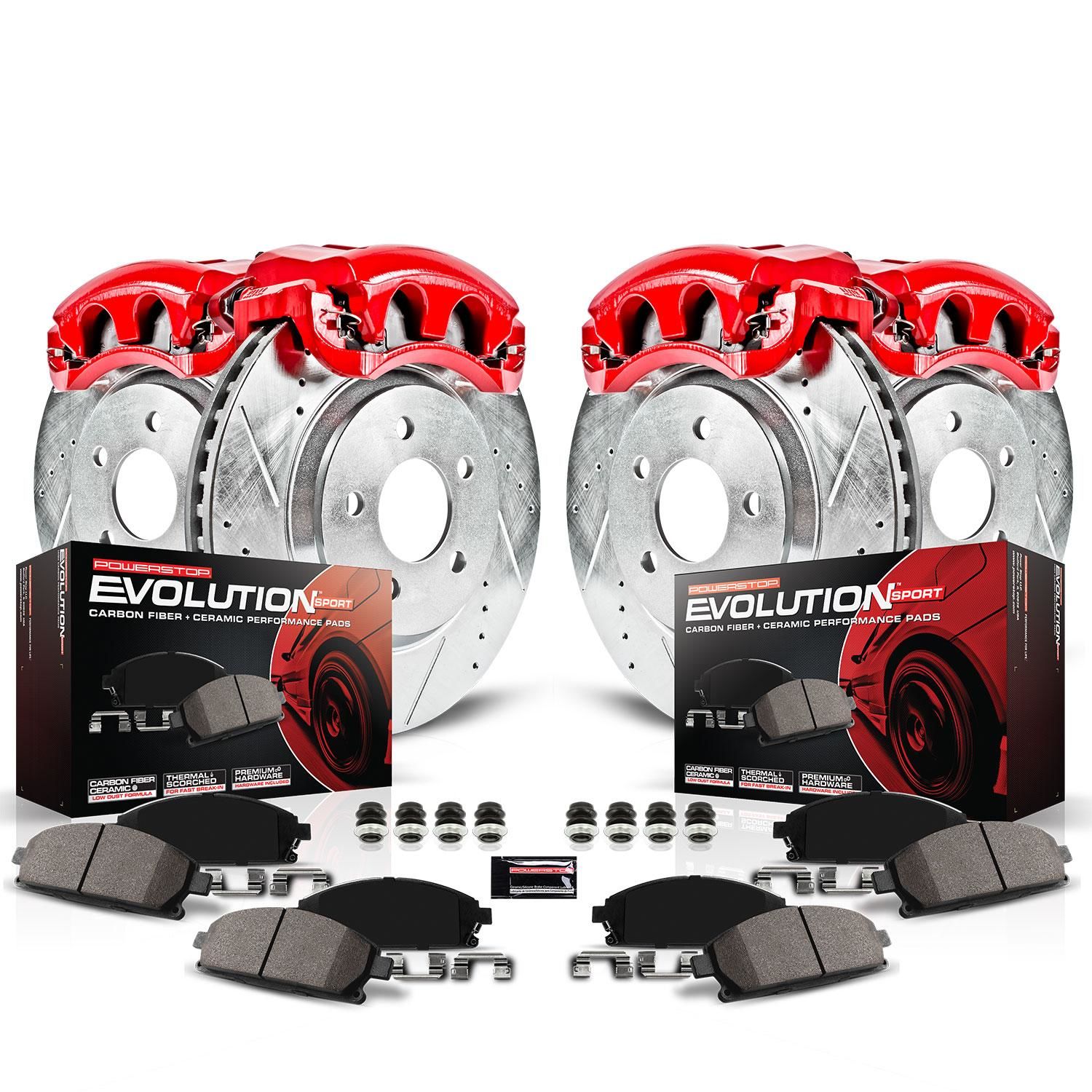 PowerStop Performance Brake Pads / Rotors Kit KC5823