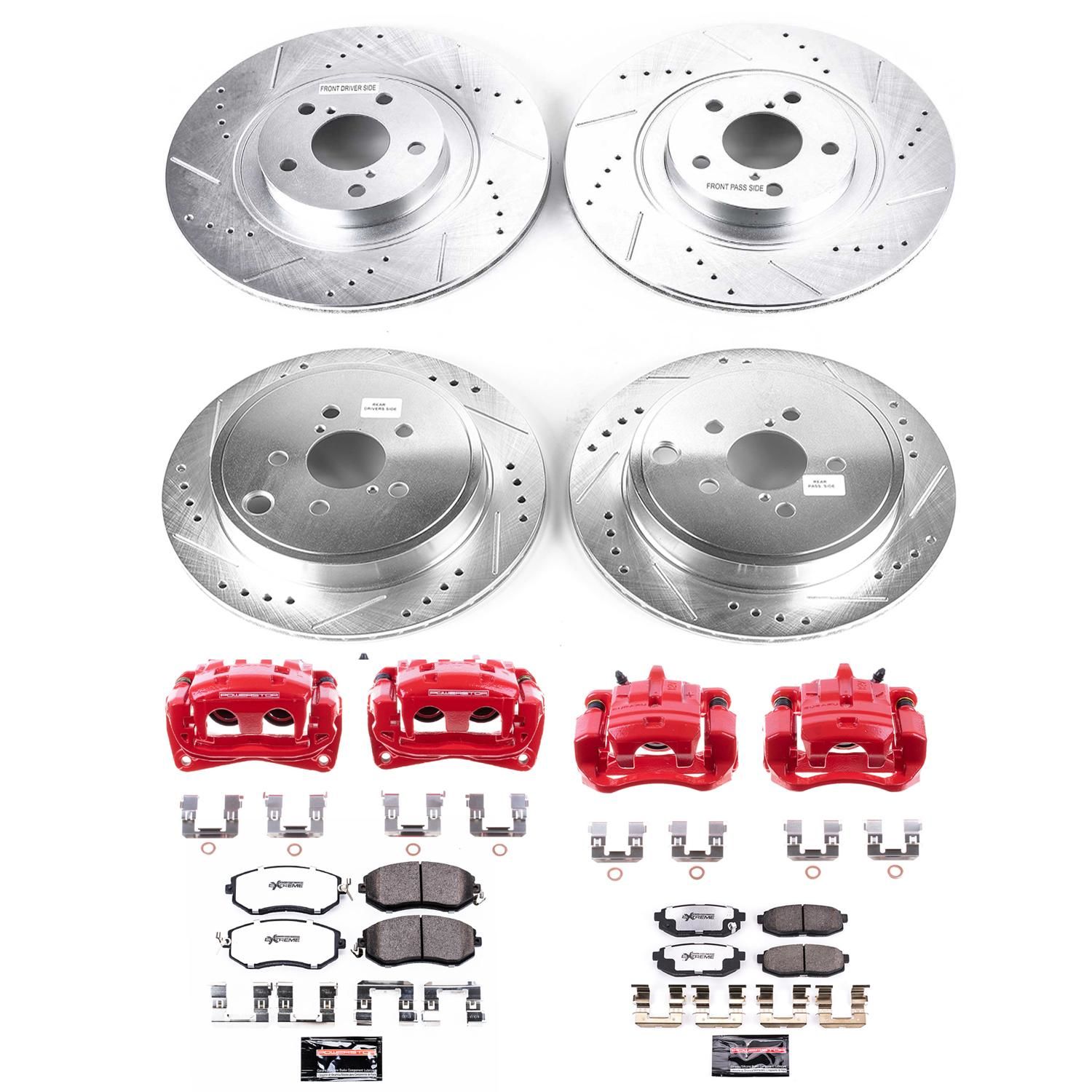 PowerStop Performance Brake Pads / Rotors Kit KC6164-26 | AutoZone