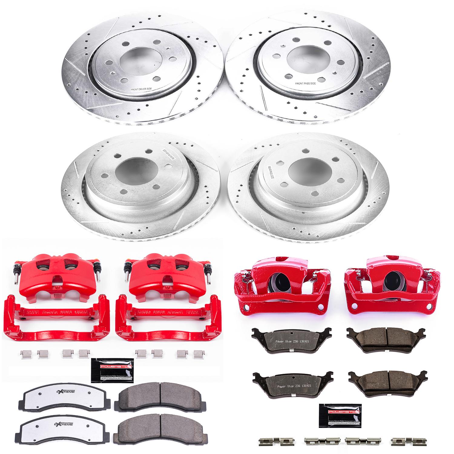 PowerStop Performance Brake Pads / Rotors Kit KC6268-36 | AutoZone