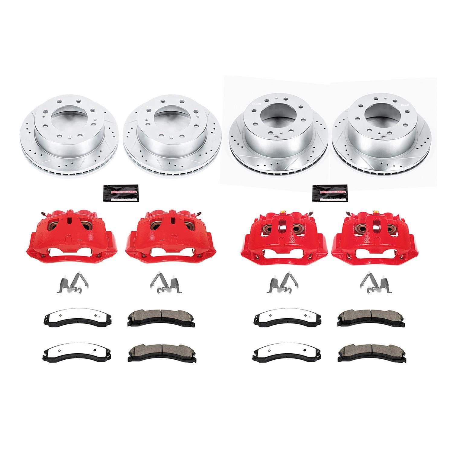 パーツ HB3 PowerStop Performance Brake Pads / Rotors Kit KC6992-36 | AutoZone