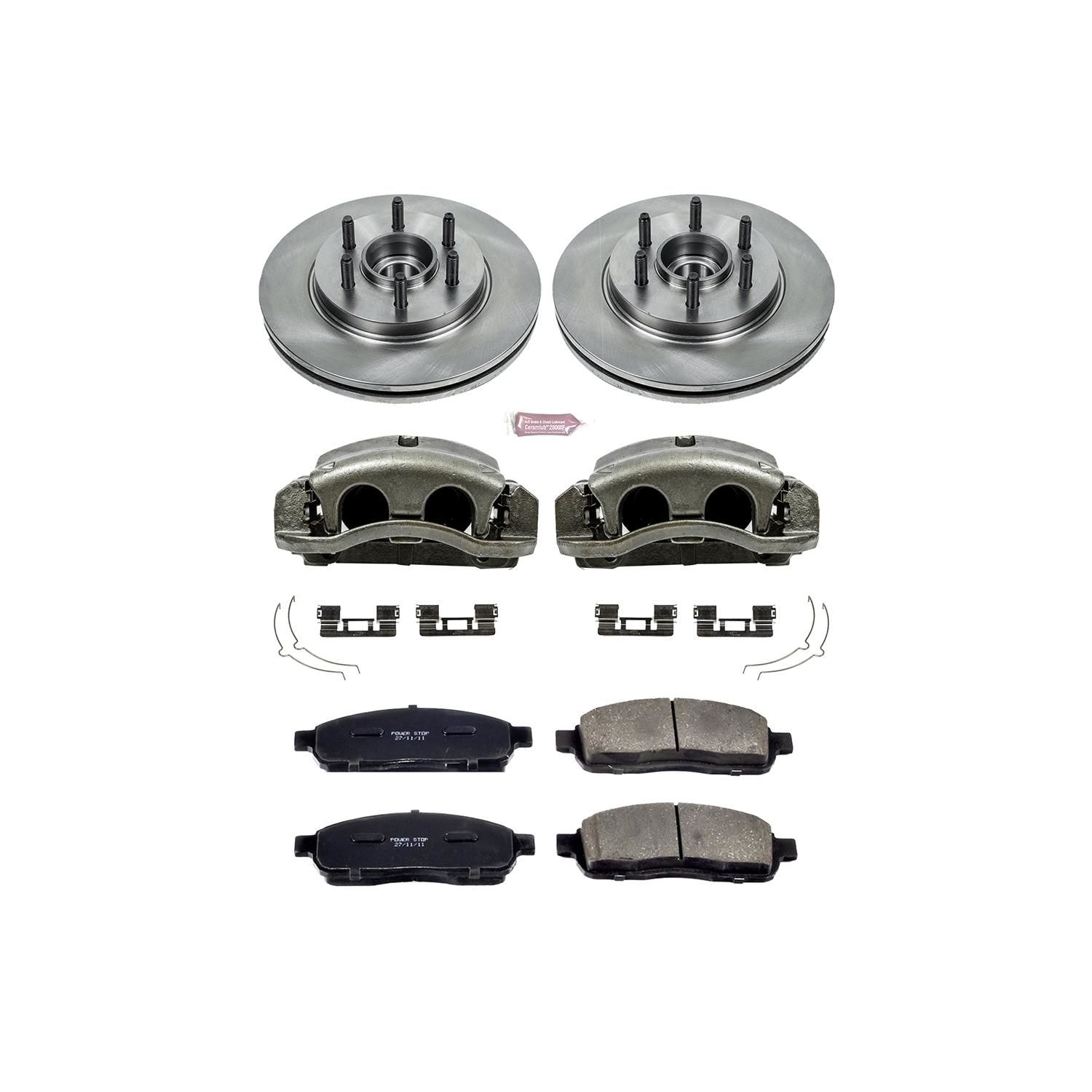 For 2009 Ford F150 Brake Pad and Rotor Kit Front Dynamic Friction For 2009 Ford F150 Brake Pad and Rotor Kit Front Dynamic Friction