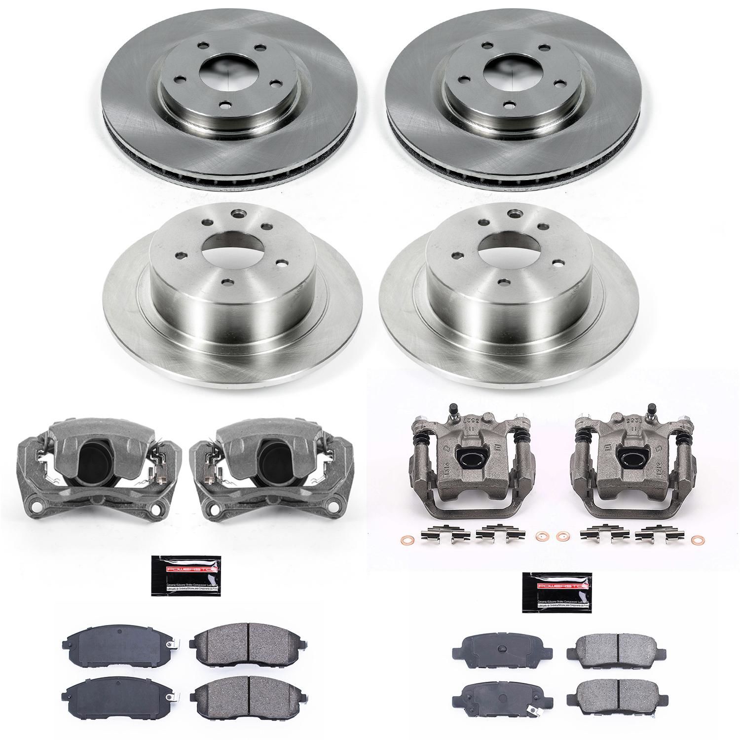 PowerStop Performance Brake Pads / Rotors Kit KCOE4475A