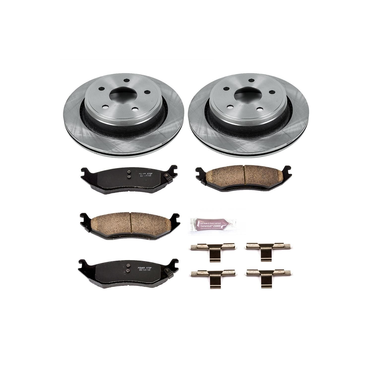 PowerStop Performance Brake Pads / Rotors Kit KOE2172 | AutoZone