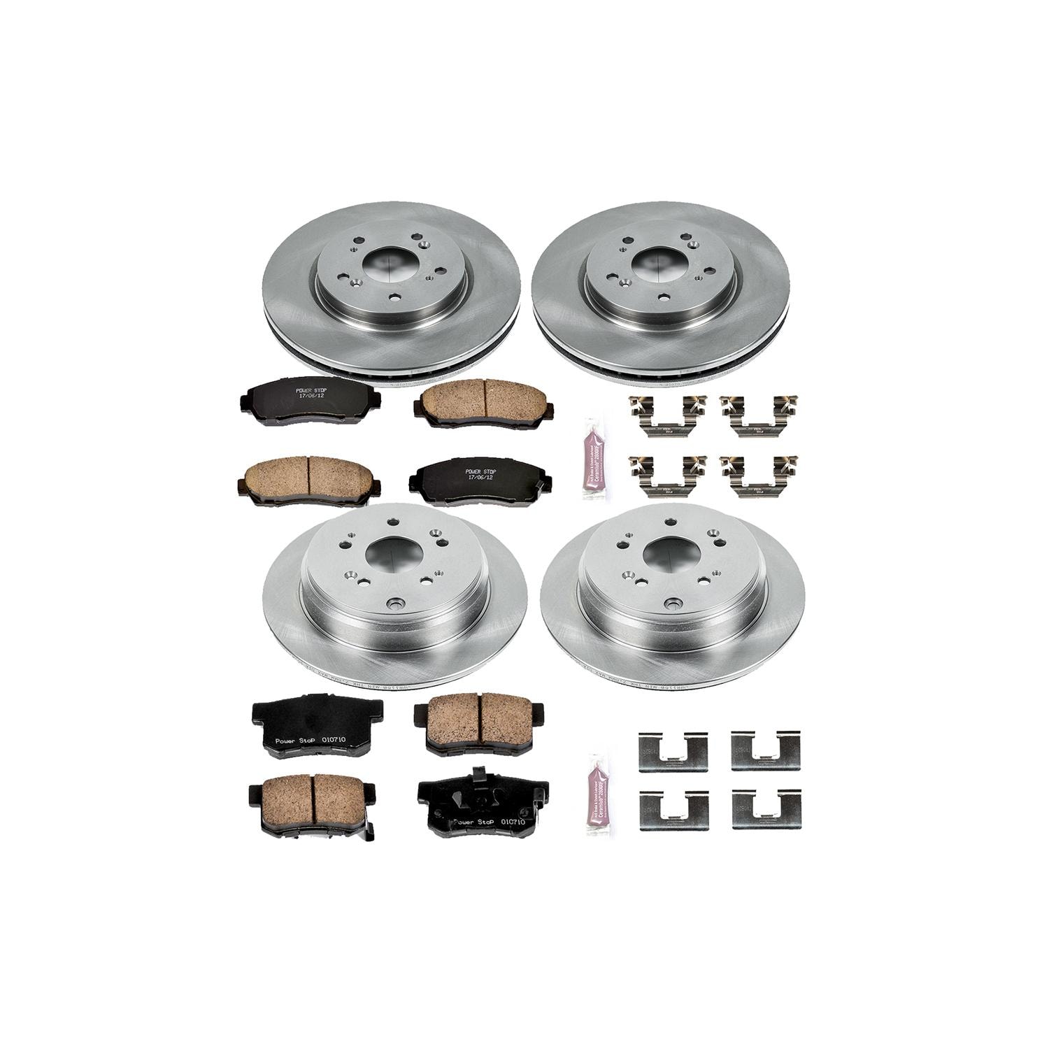PowerStop Performance Brake Pads / Rotors Kit KOE229 | AutoZone