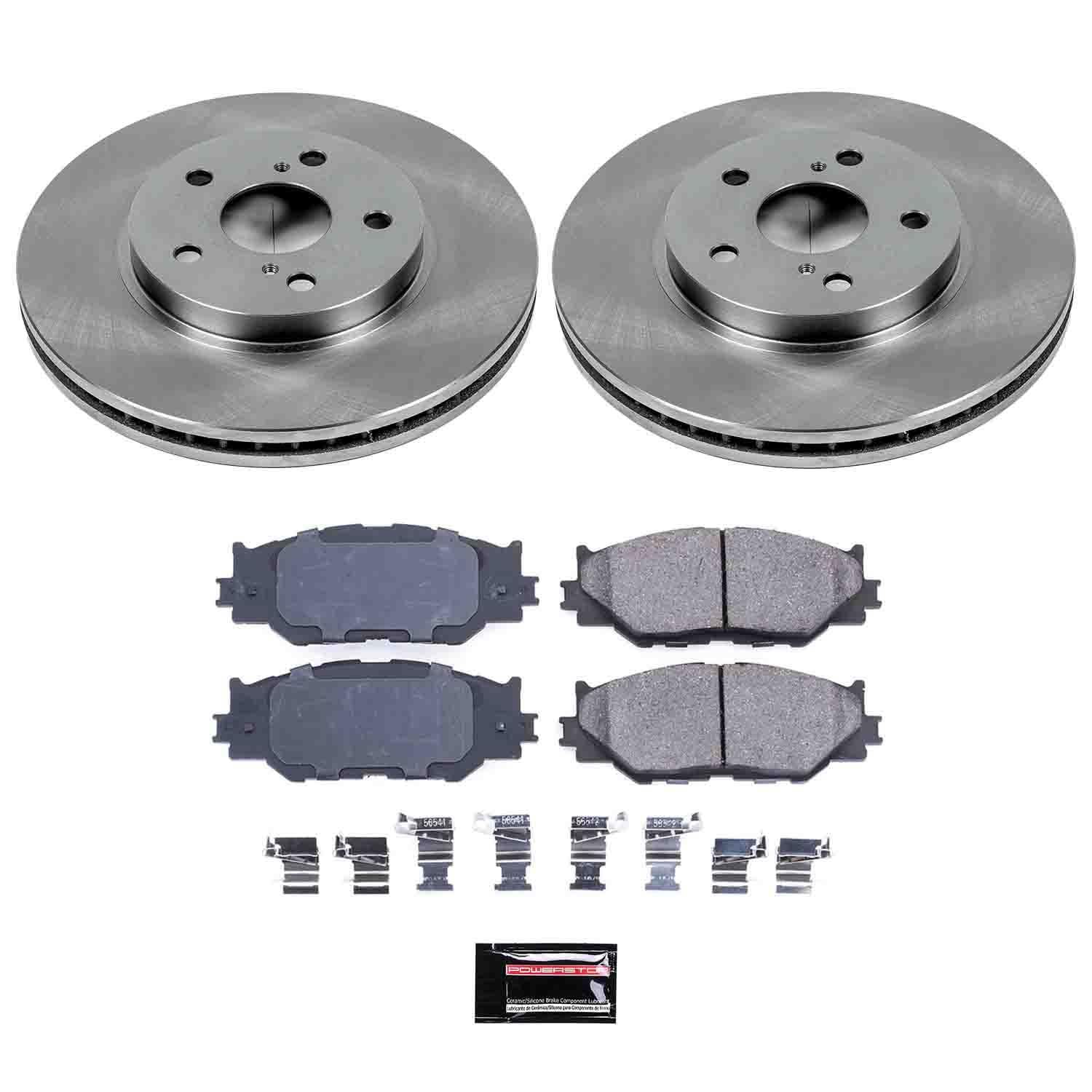 PowerStop Performance Brake Pads / Rotors Kit KOE2406
