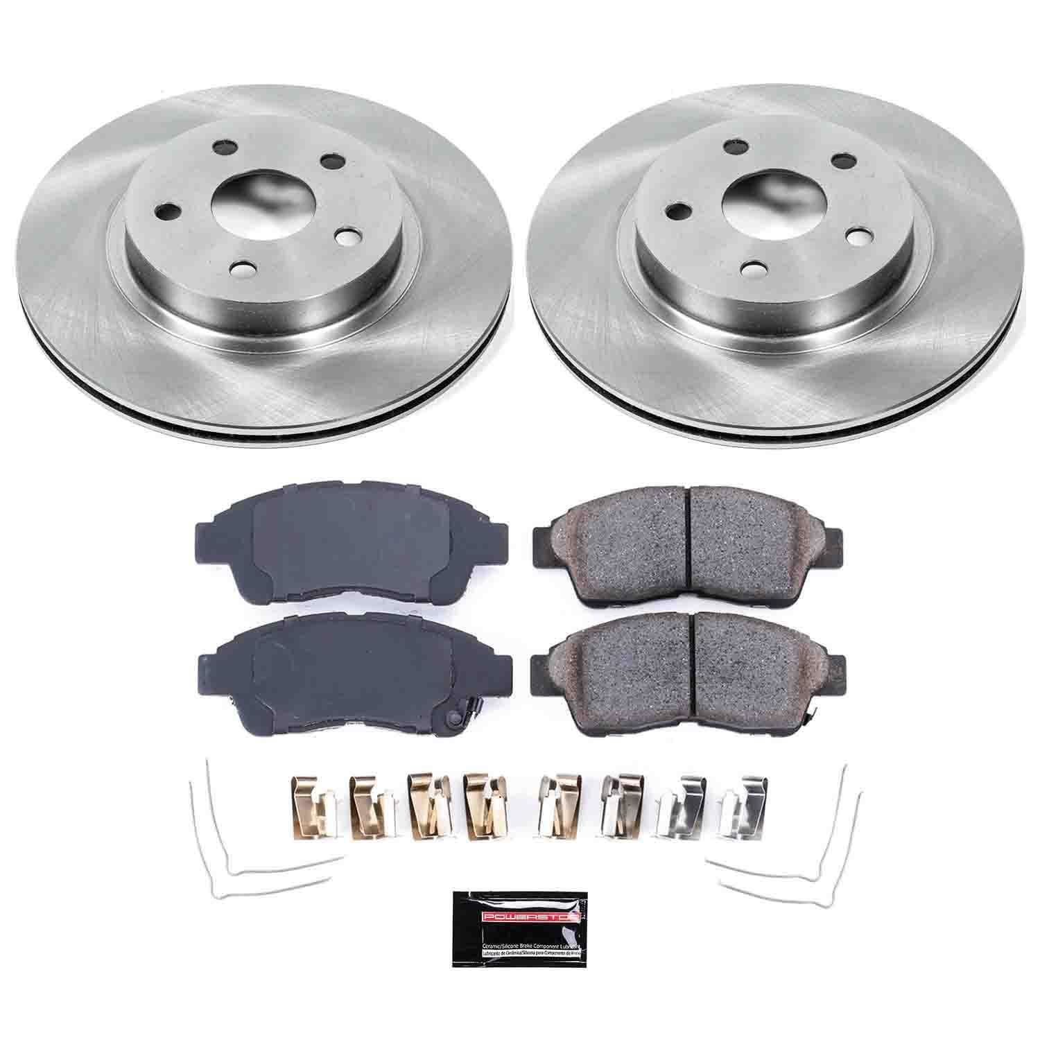 PowerStop Performance Brake Pads / Rotors Kit KOE3163 | AutoZone