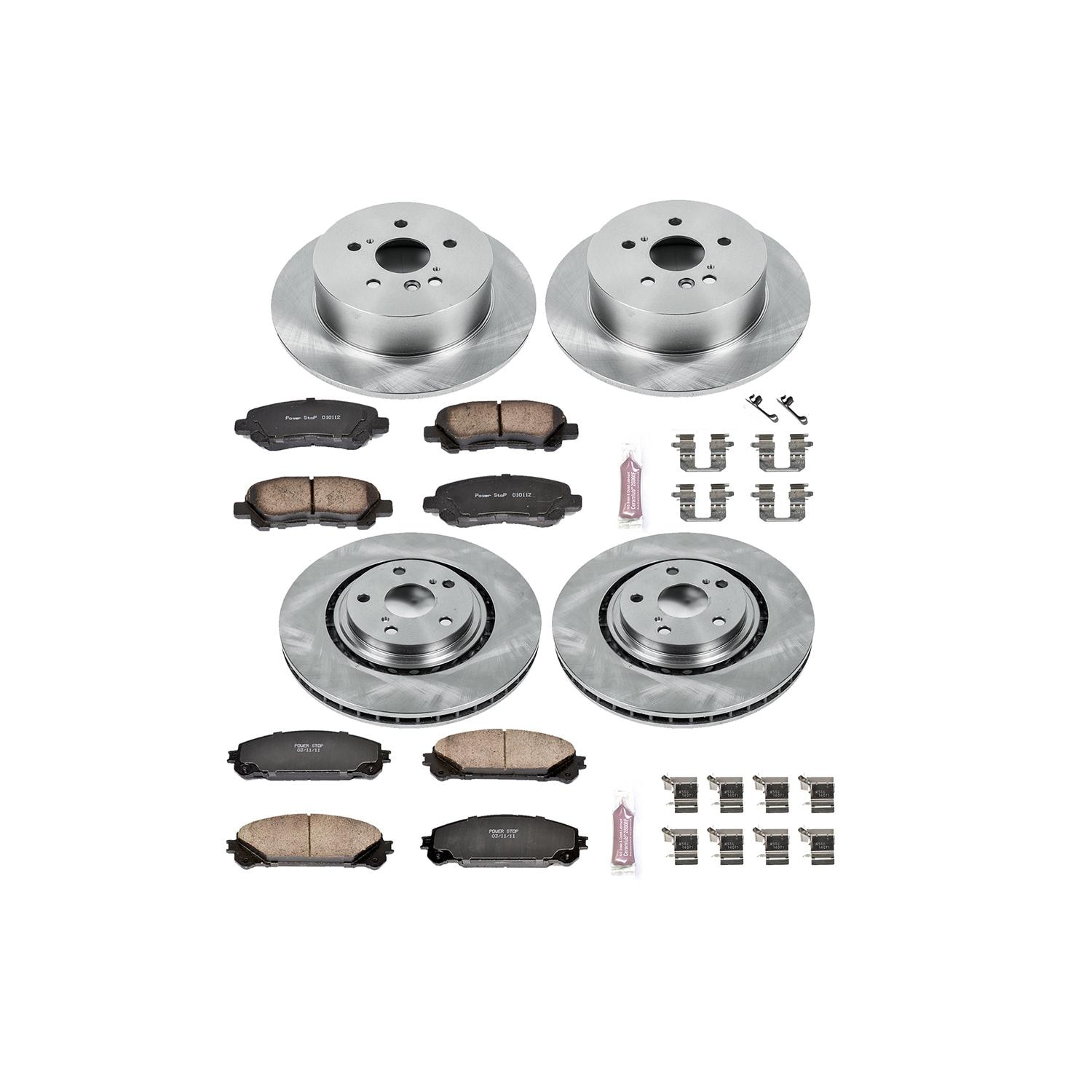 PowerStop Performance Brake Pads / Rotors Kit KOE4129 | AutoZone