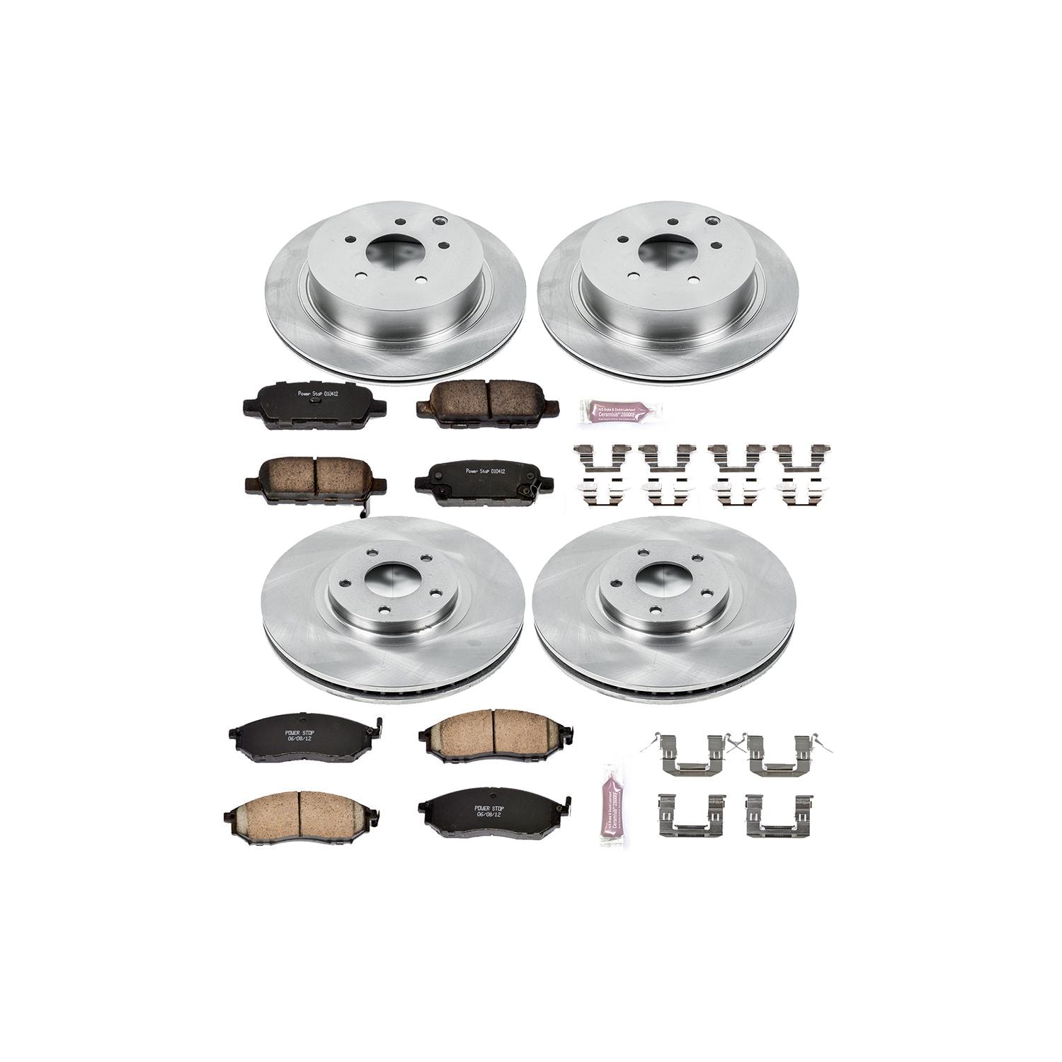 PowerStop Performance Brake Pads / Rotors Kit KOE4476 | AutoZone