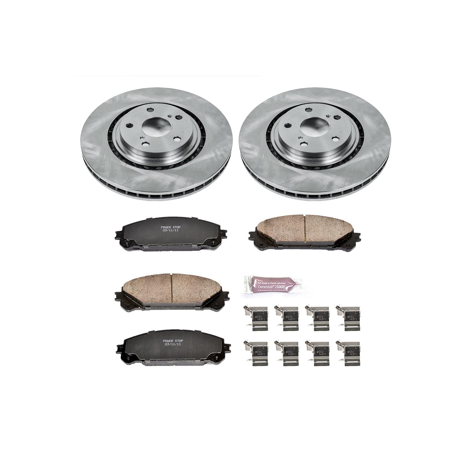 PowerStop Performance Brake Pads / Rotors Kit KOE4713 | AutoZone