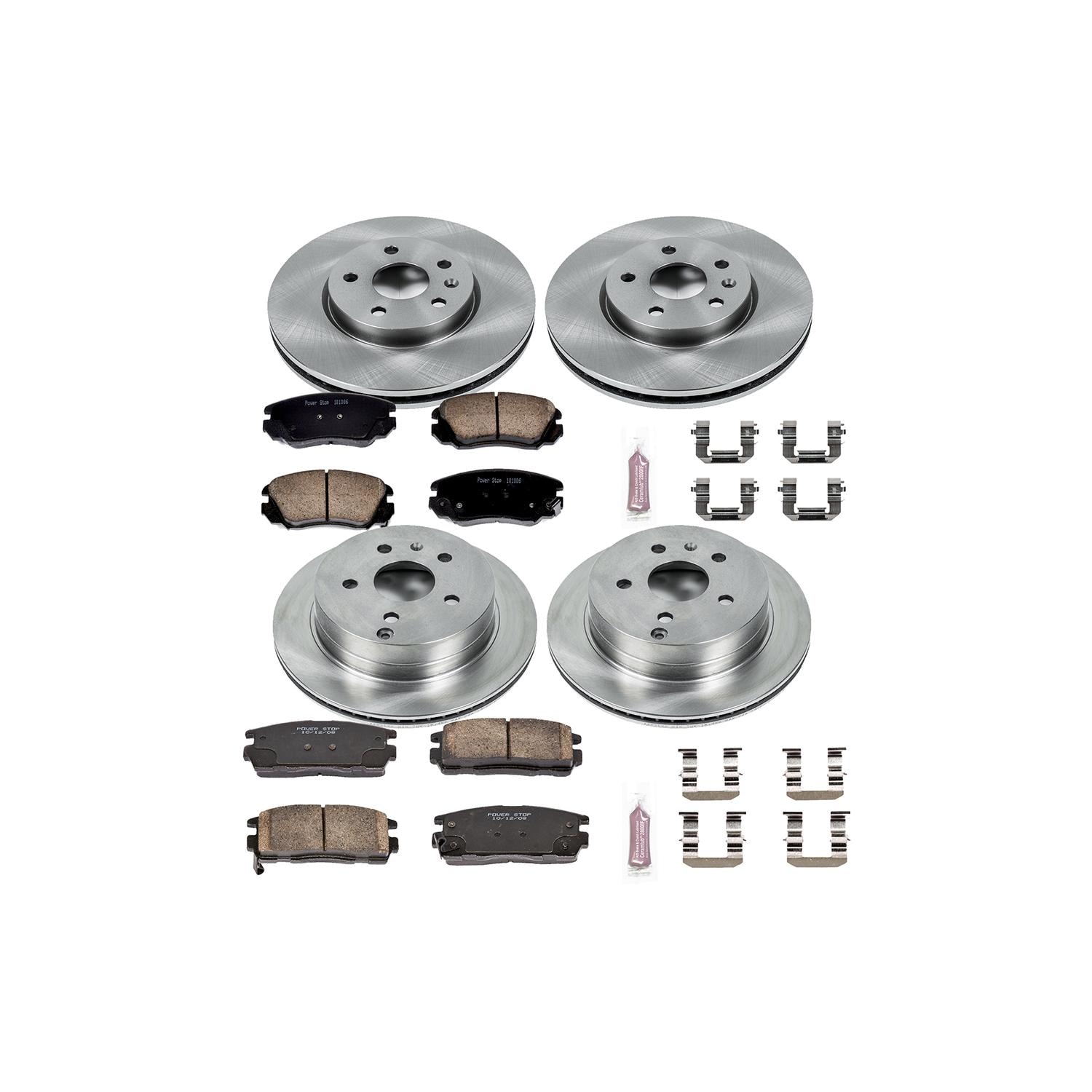 PowerStop Performance Brake Pads / Rotors Kit KOE5516 | AutoZone