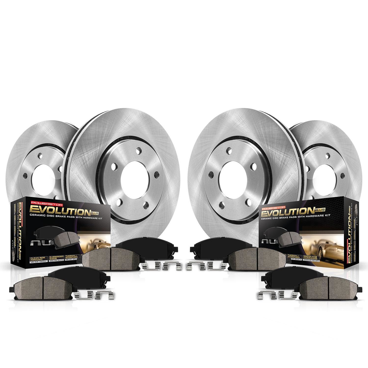 PowerStop Performance Brake Pads / Rotors Kit KOE6167
