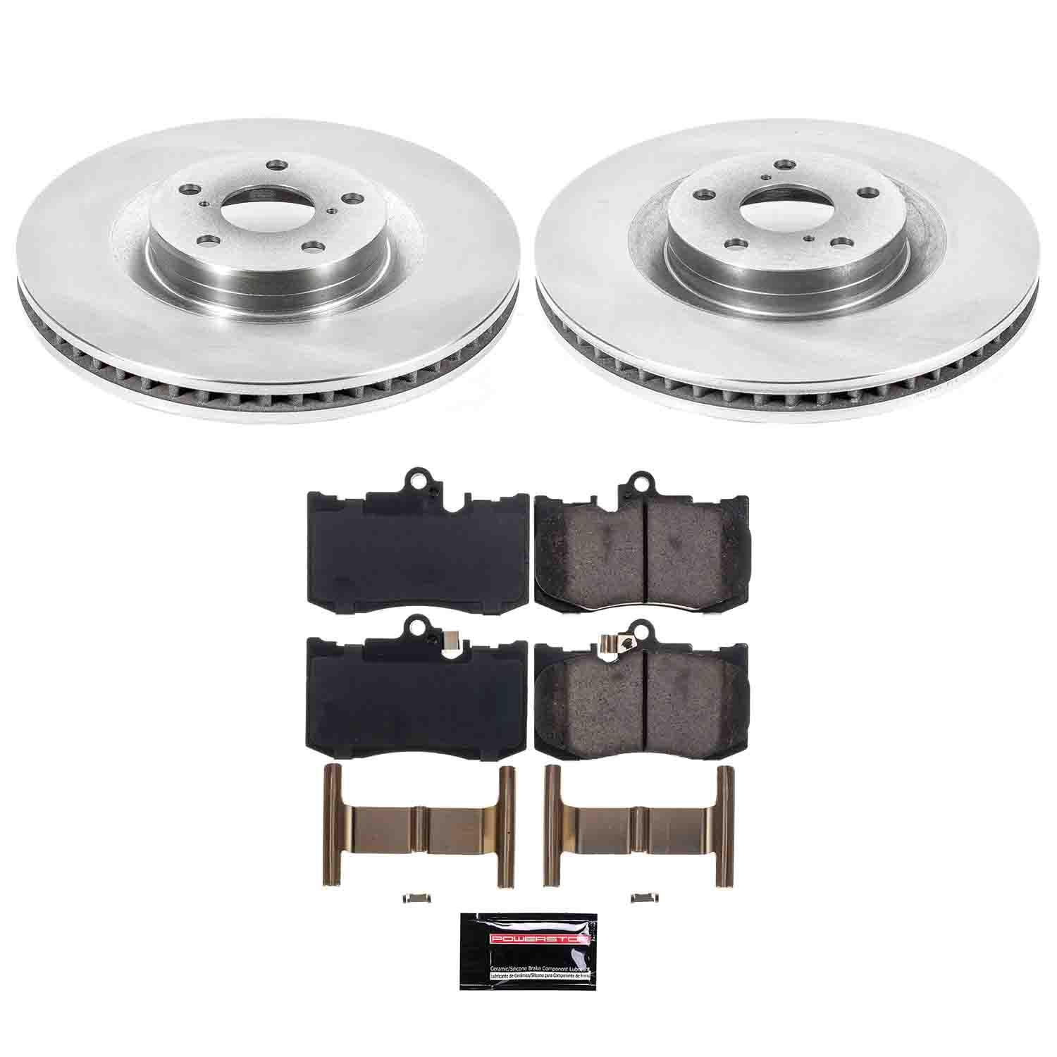 PowerStop Performance Brake Pads / Rotors Kit KOE6355 | AutoZone