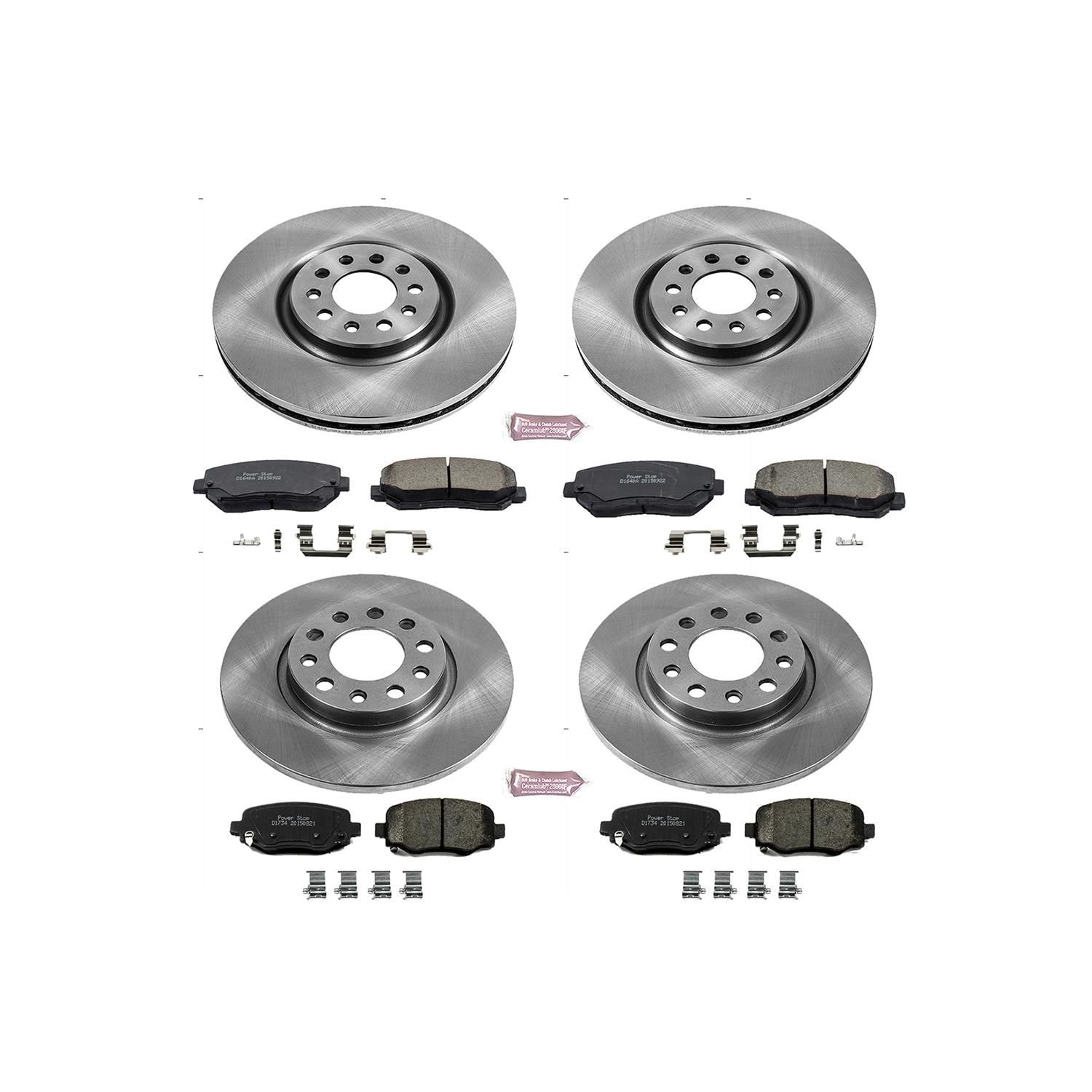 PowerStop Performance Brake Pads / Rotors Kit KOE6539 | AutoZone