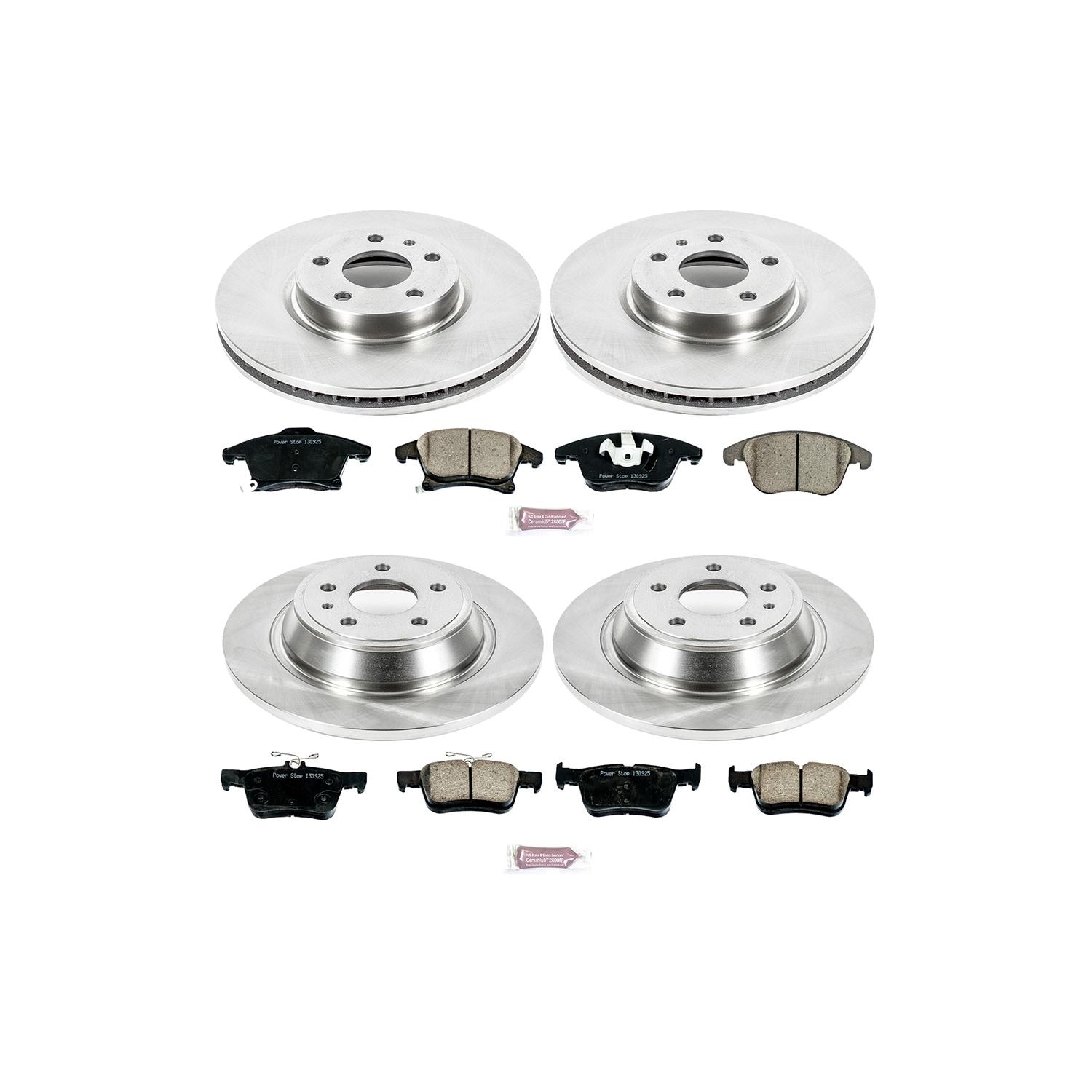PowerStop Performance Brake Pads / Rotors Kit KOE6556 | AutoZone