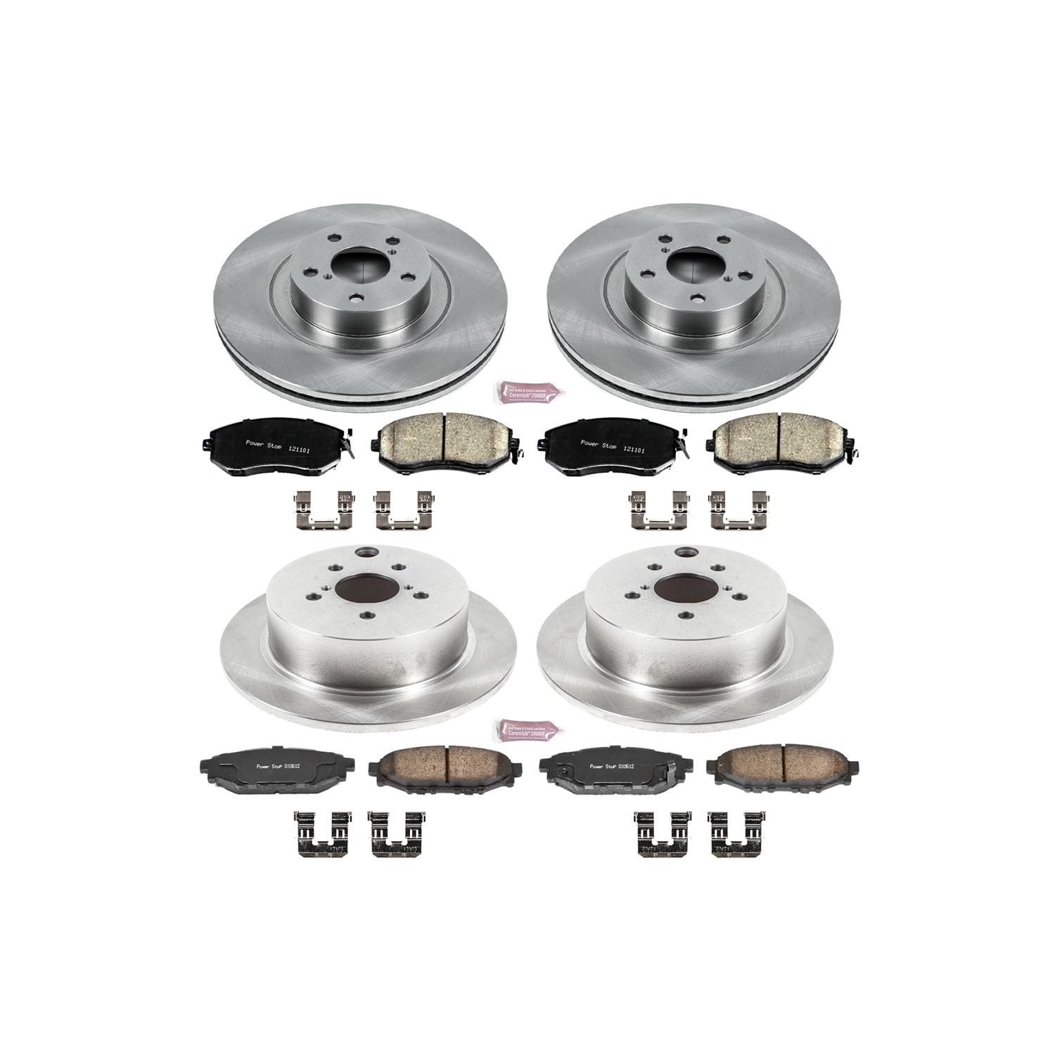 PowerStop Performance Brake Pads / Rotors Kit KOE6762 | AutoZone