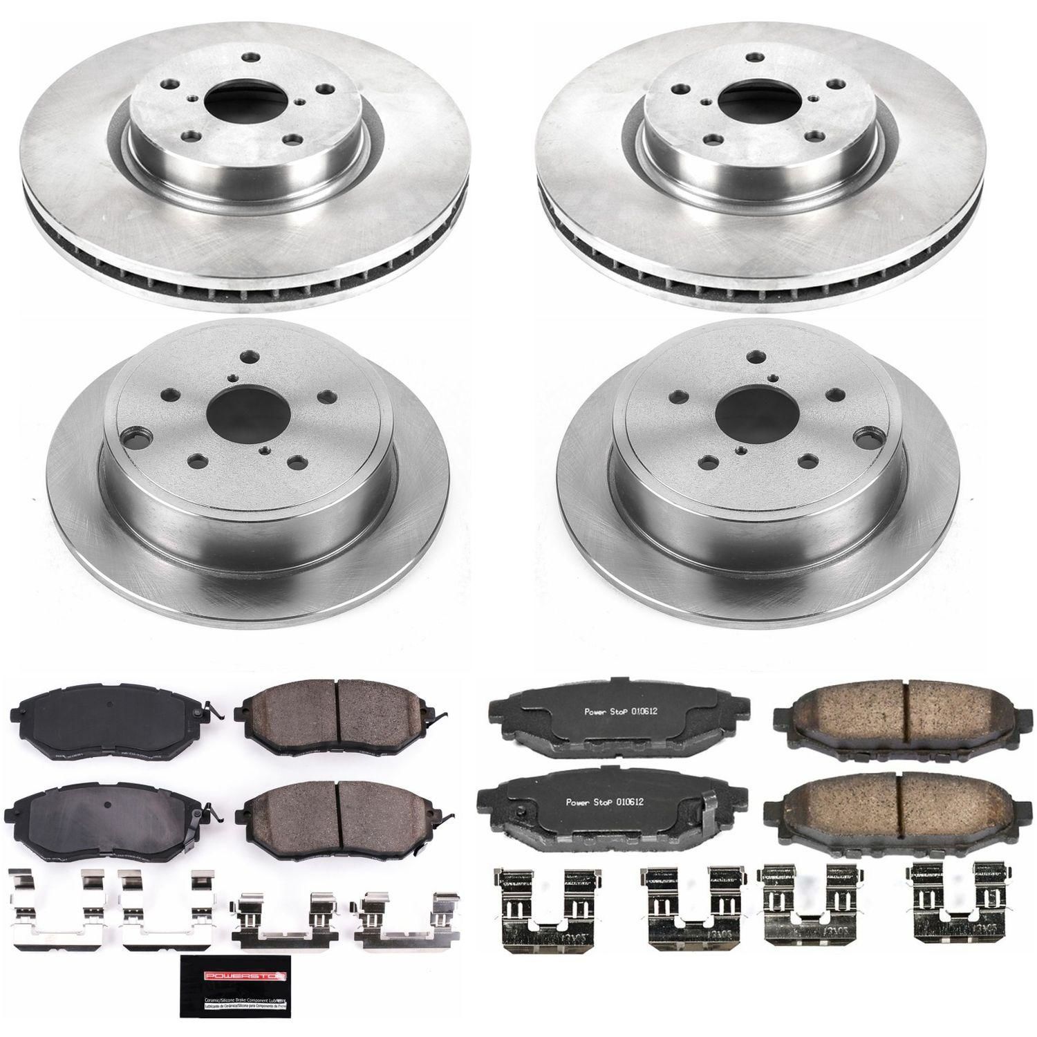 PowerStop Performance Brake Pads / Rotors Kit KOE6932 | AutoZone