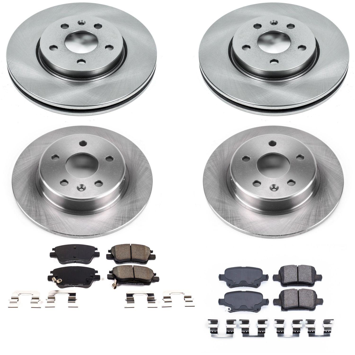PowerStop Performance Brake Pads / Rotors Kit KOE7561 | AutoZone