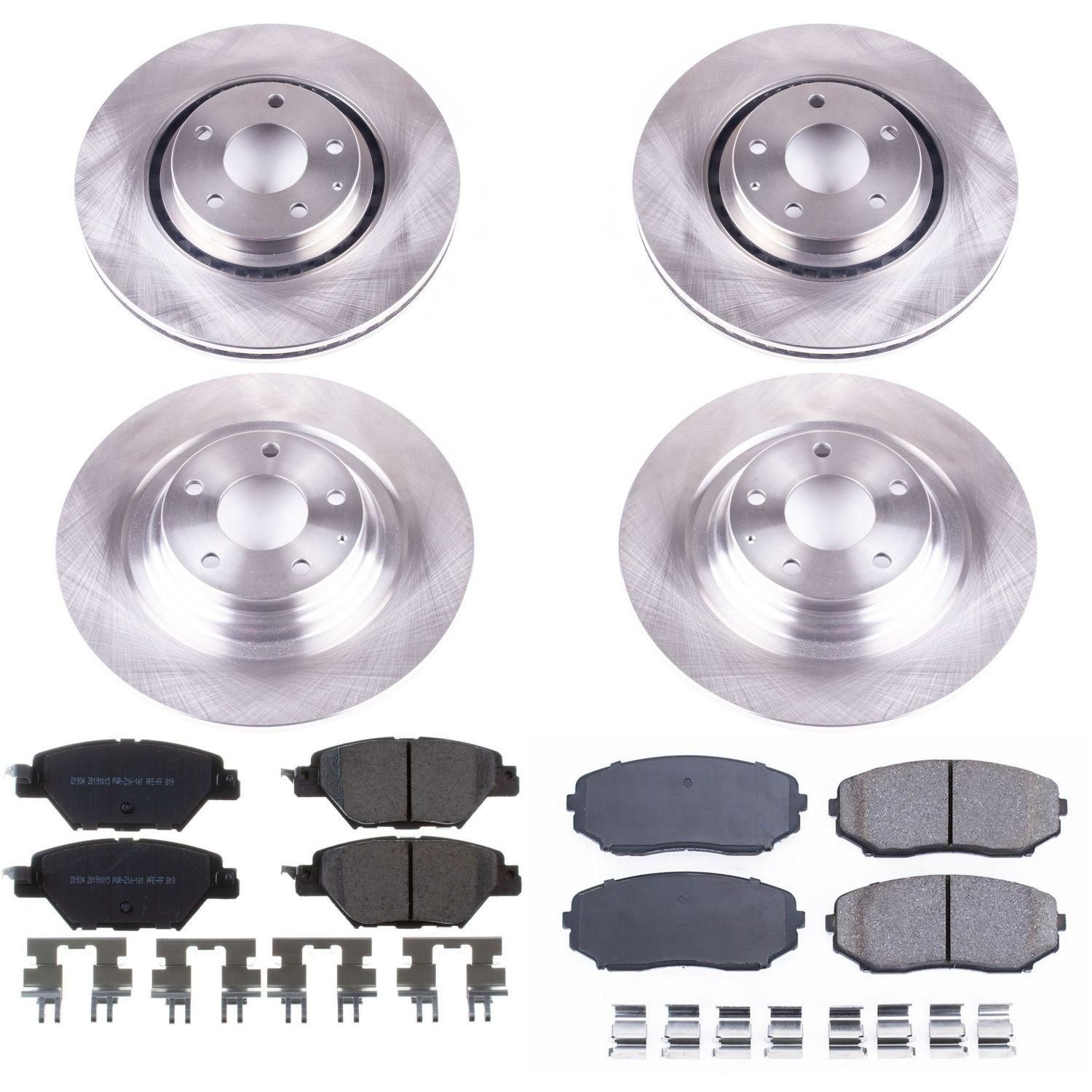 PowerStop Performance Brake Pads / Rotors Kit KOE7610 | AutoZone