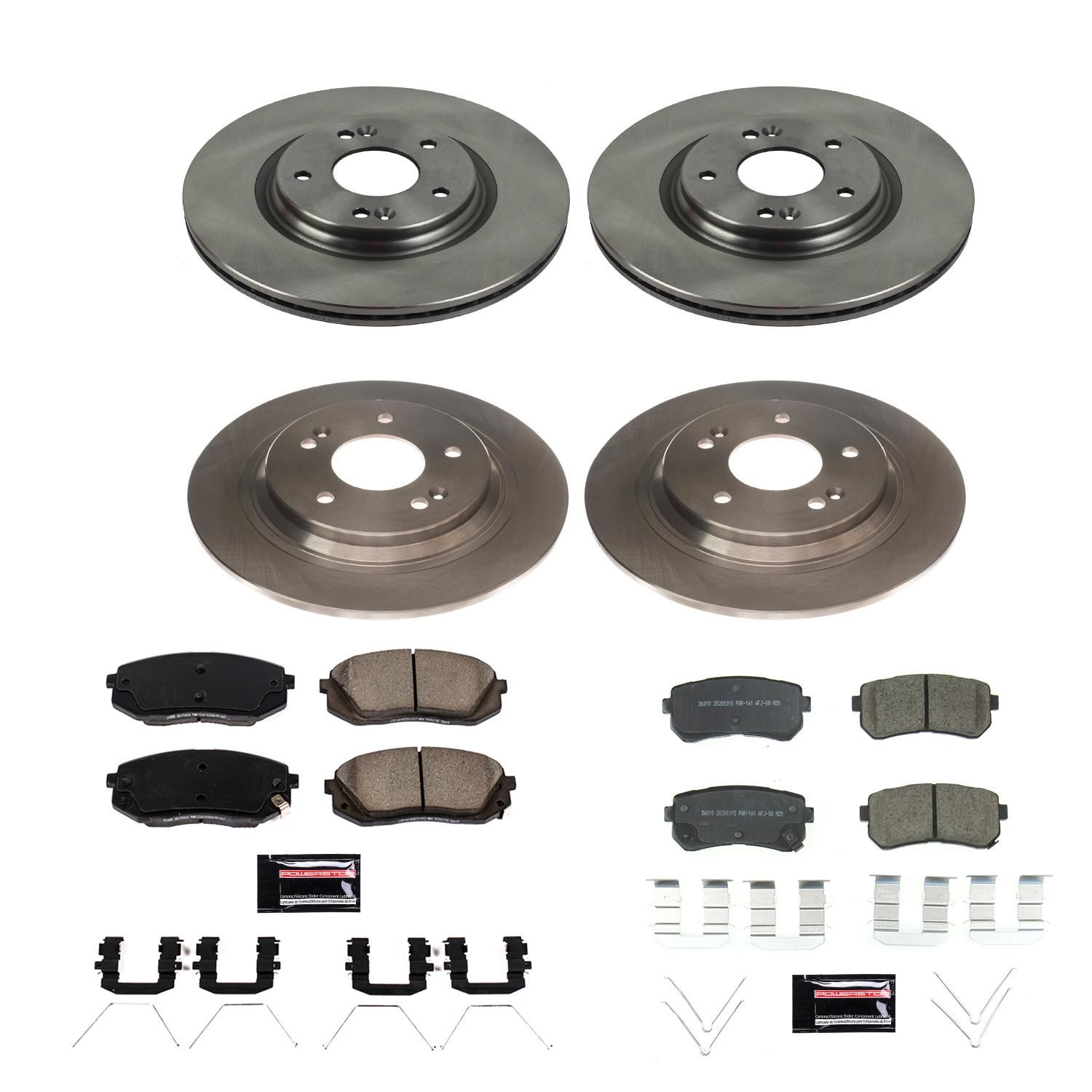 PowerStop Performance Brake Pads / Rotors Kit KOE8286 | AutoZone
