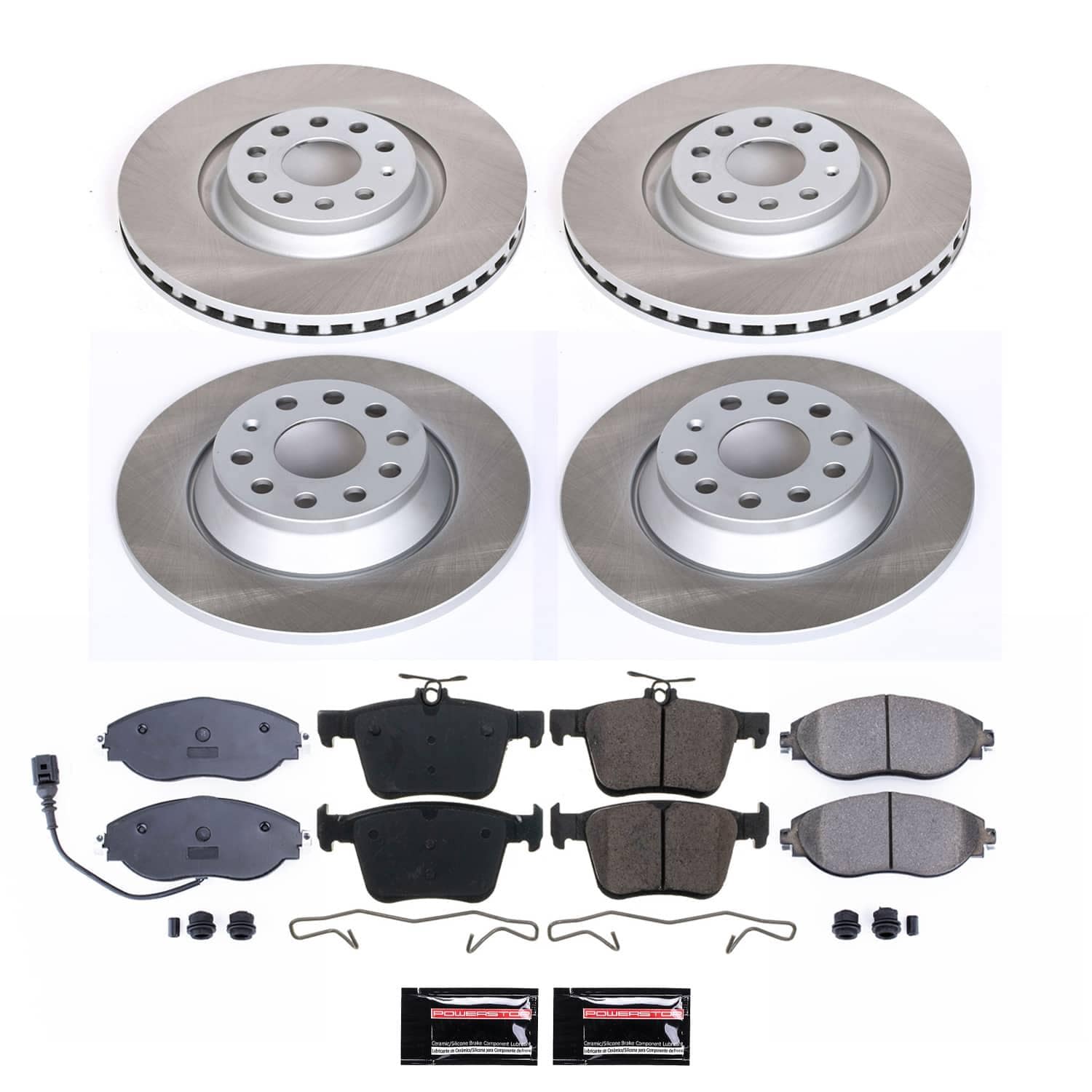 【PSA8】コラッタ ラッタ Classic CLK 連番 PowerStop Disc Brake Kit SC8168 | AutoZone