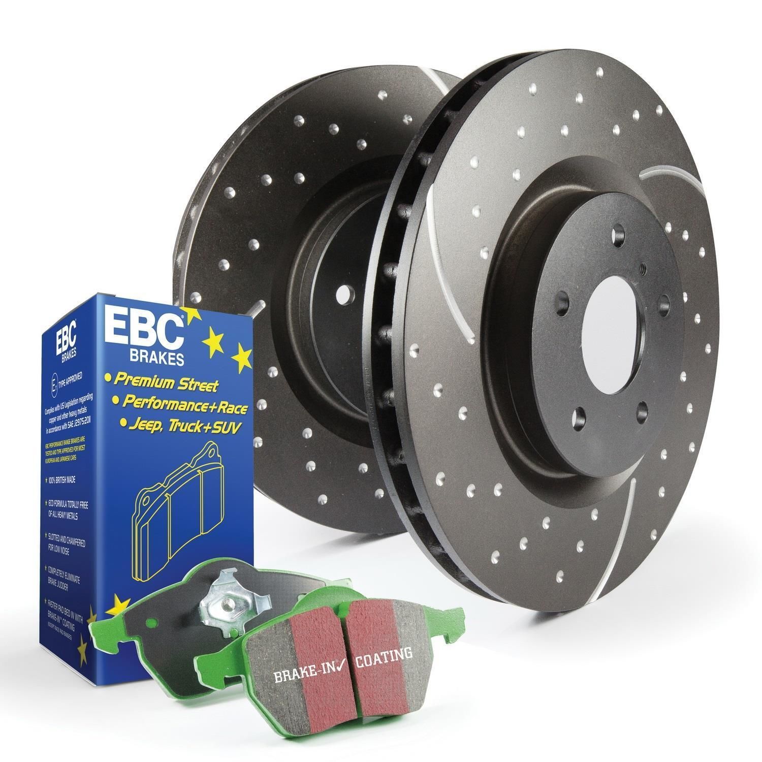 Ebc Performance Brake Pads Rotors Kit S10kr1090 Autozone 