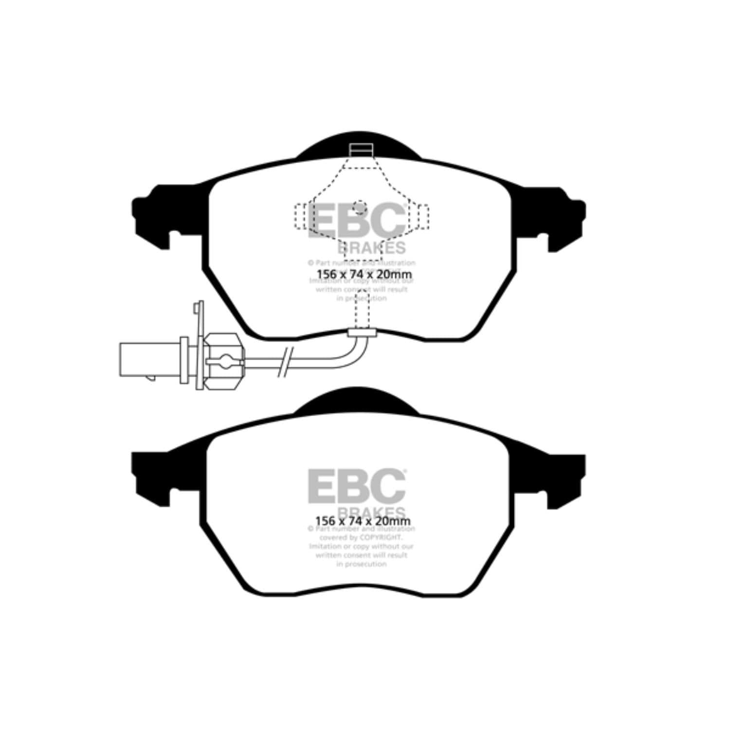 EBC Performance Brake Pads / Rotors Kit S2KF1125