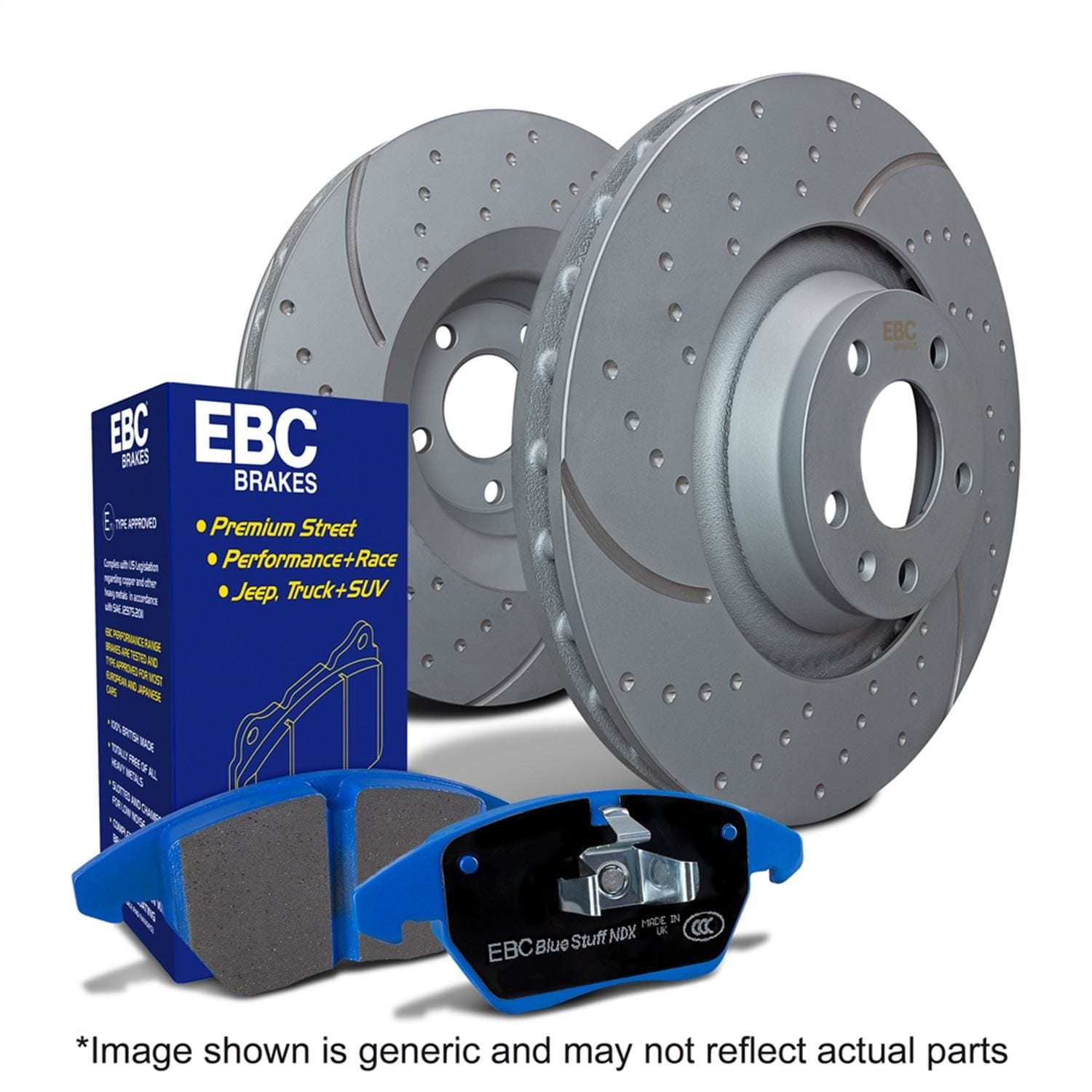 EBC Performance Brake Pads / Rotors Kit S6KR1063
