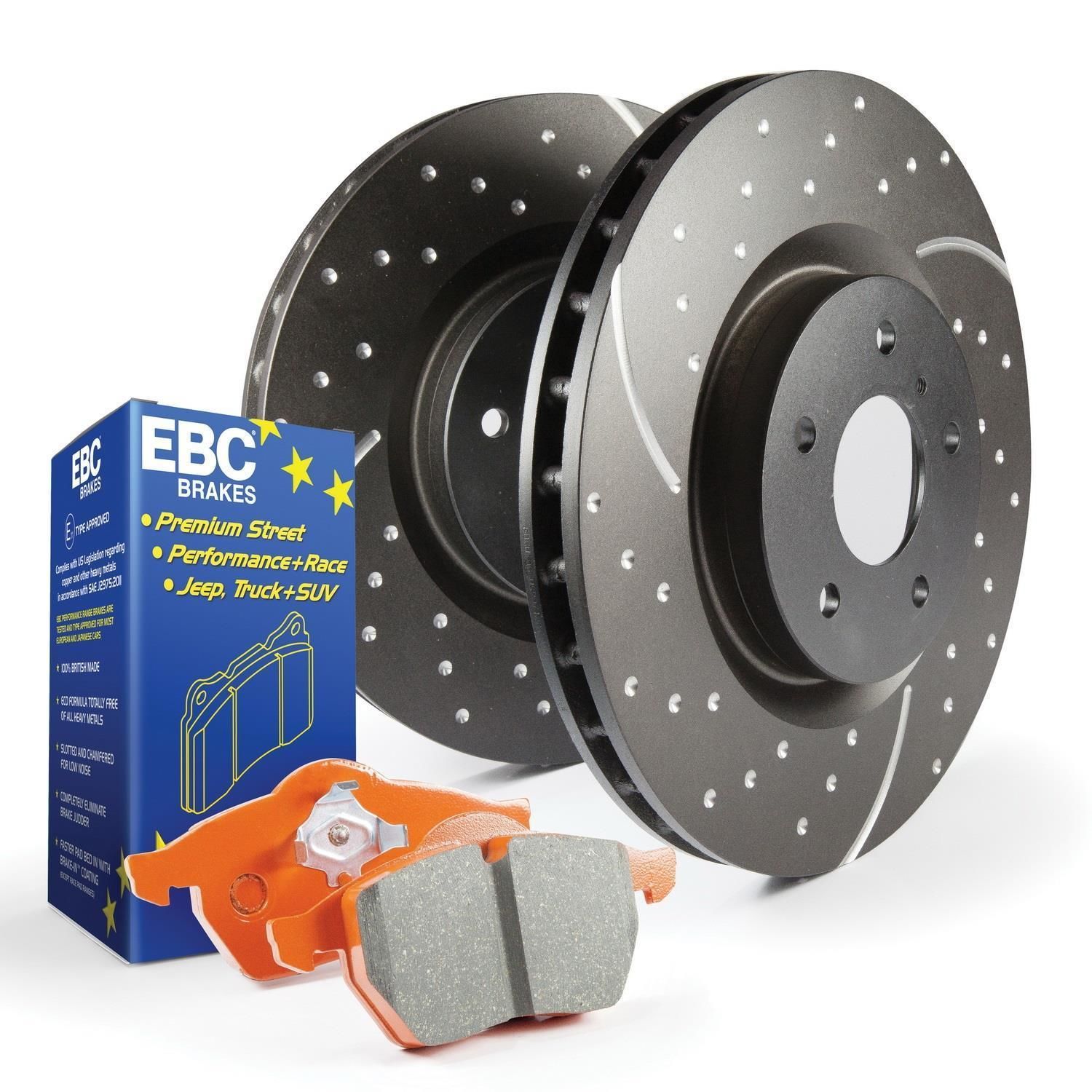 Ebc Performance Brake Pads Rotors Kit S8kf1093 Autozone 