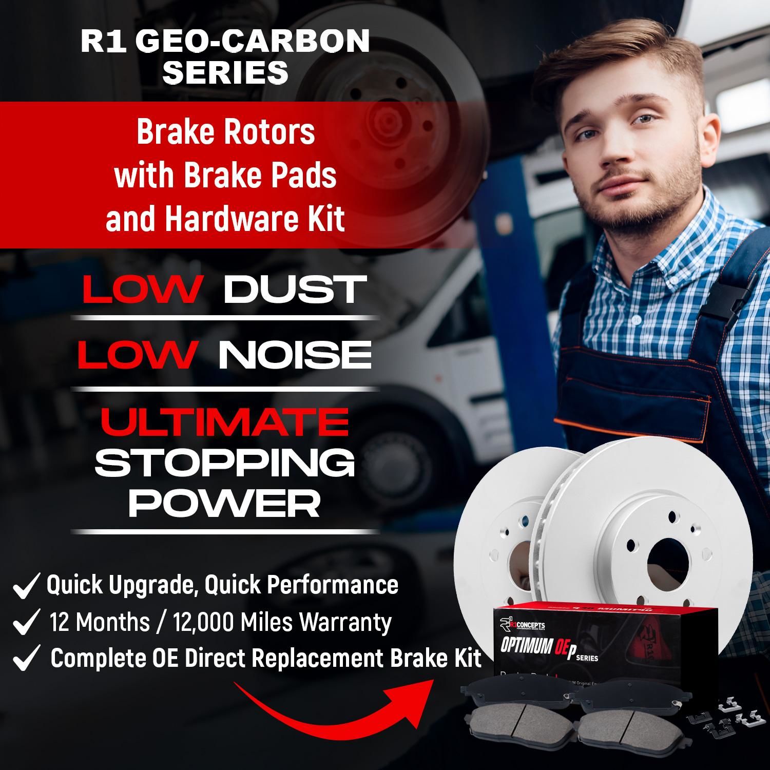 R1 Concepts Disc Brake Kit WDUH2-13008 | AutoZone