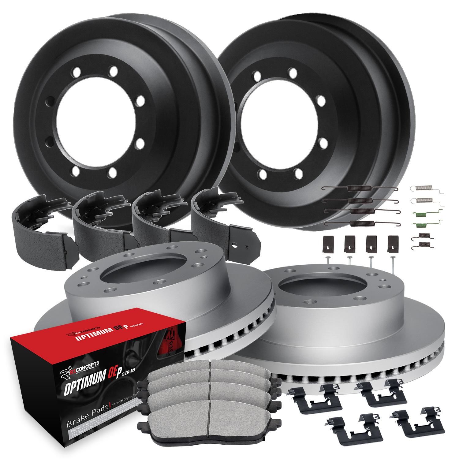 R1 Concepts Disc Brake Kit WDUH2-54170 for Nissan Sentra