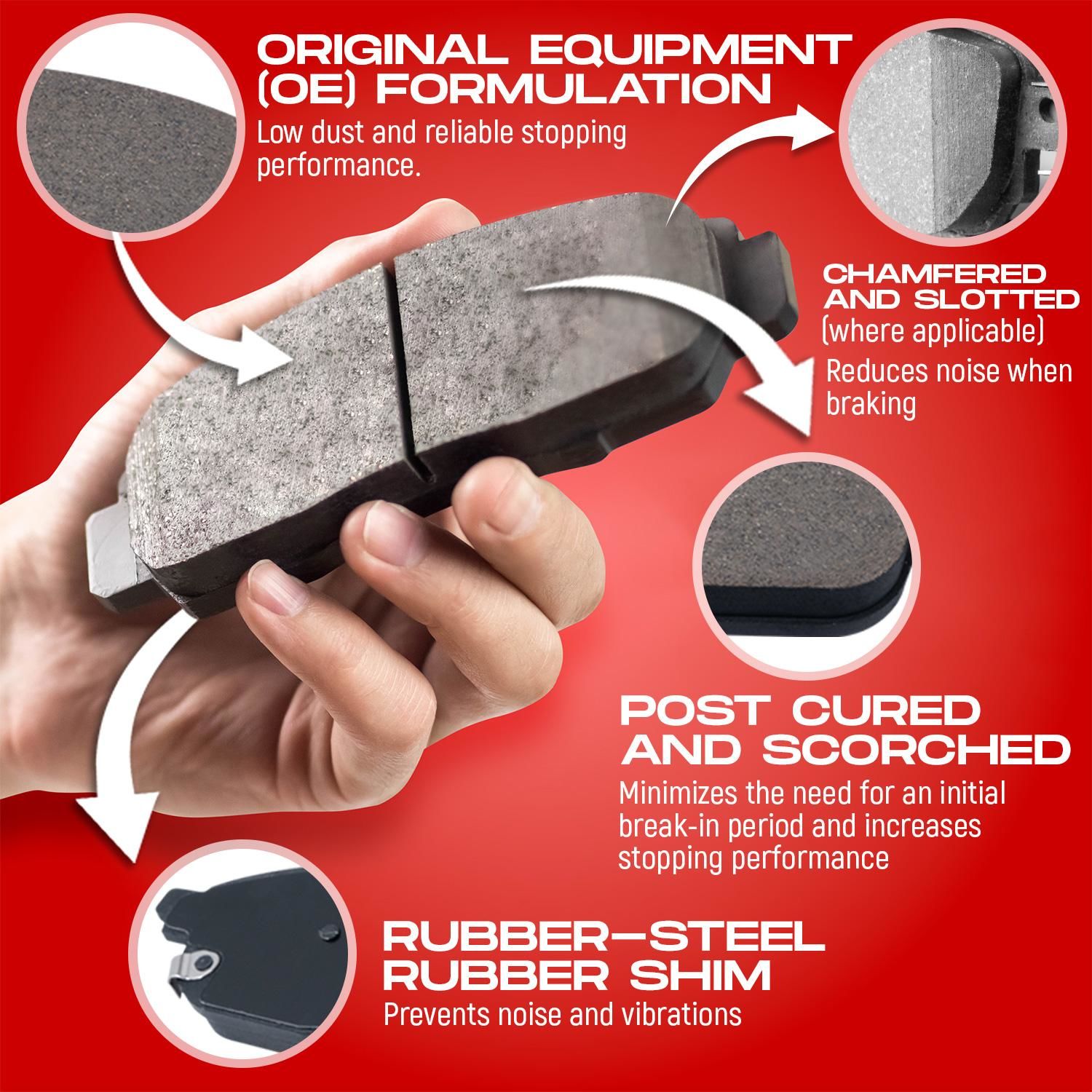 Optimum OEp Brake Pads And Rotors WBUN1-31147