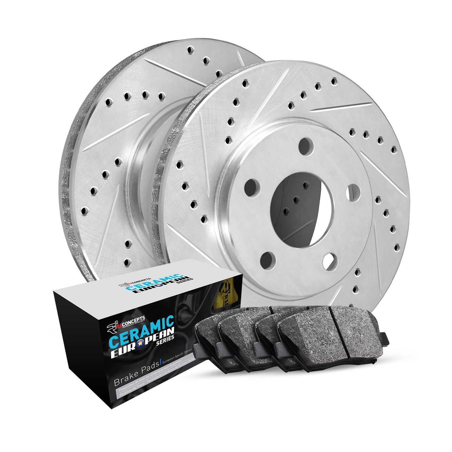 R1 Concepts Disc Brake Kit WGTN1-74041 for Volkswagen Passat