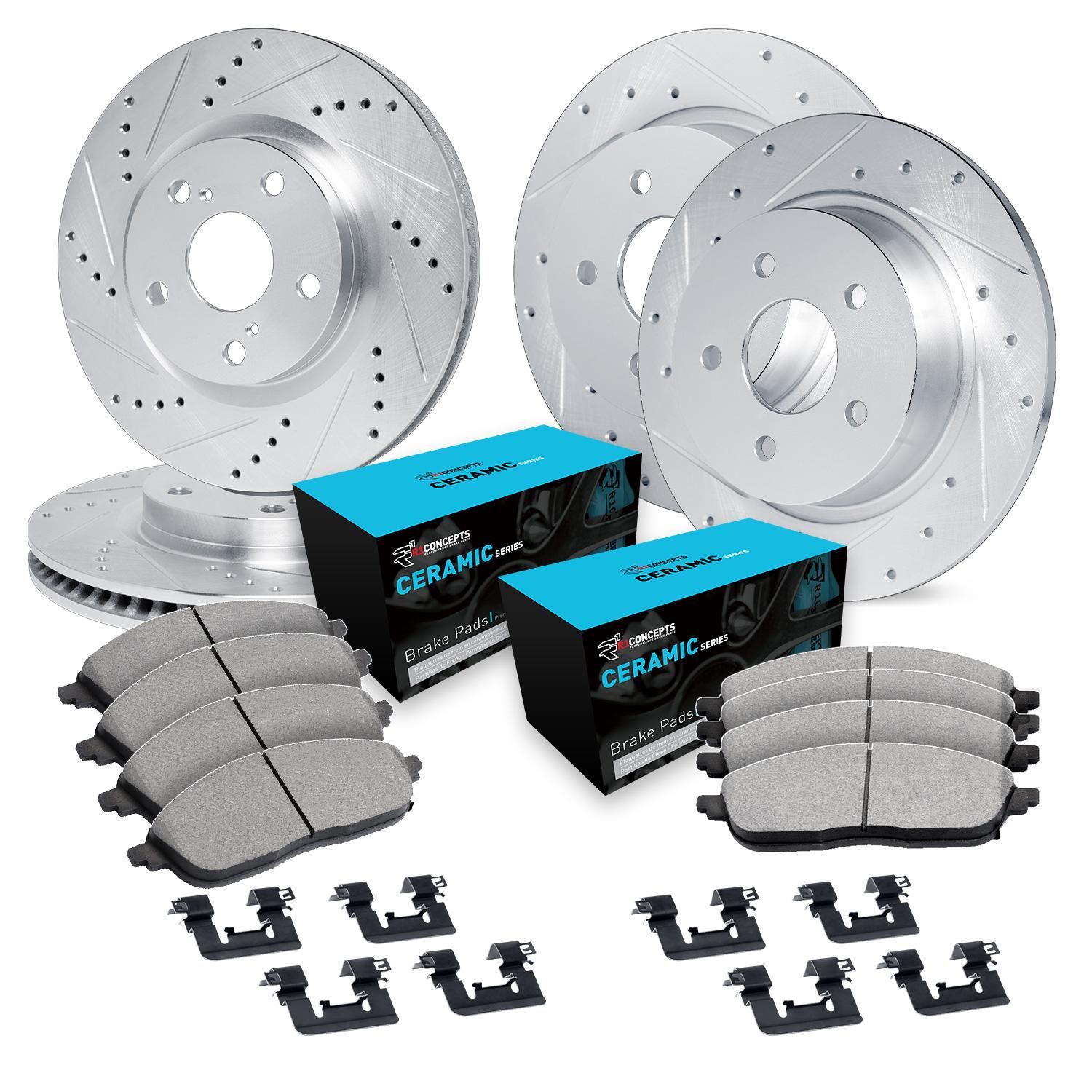 R1 Concepts Disc Brake Kit WGWH2-03051 for Toyota Avalon