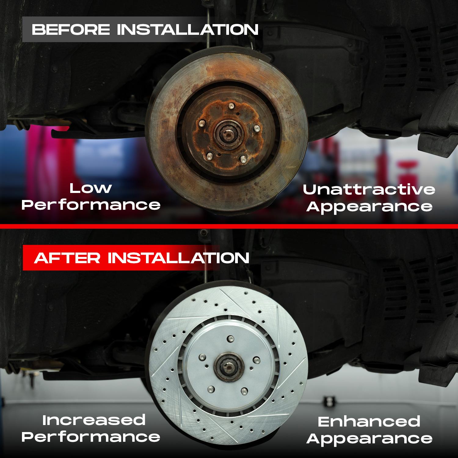 R1 Concepts Disc Brake Kit WGYH2-74001 | AutoZone