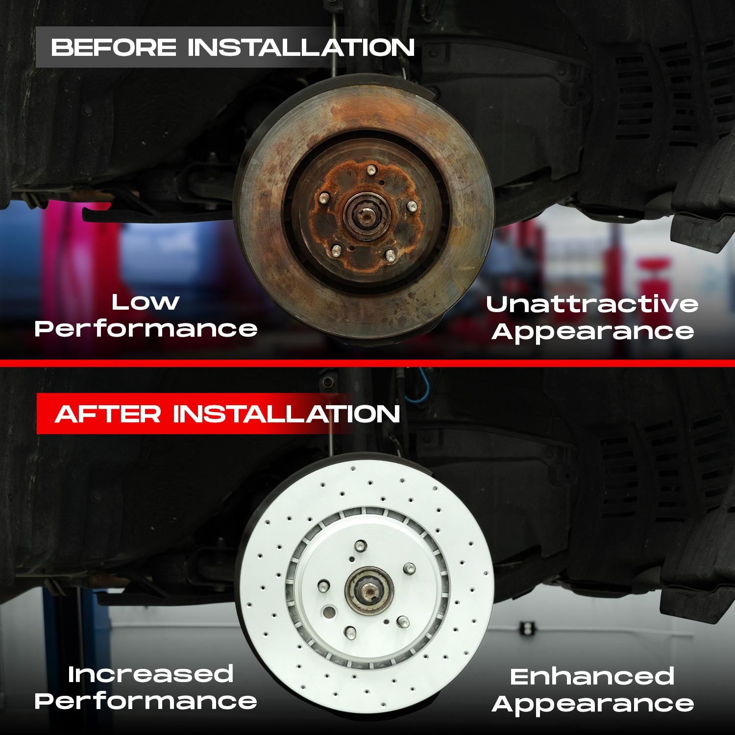 R1 Concepts Disc Brake Kit WMSH1-67089