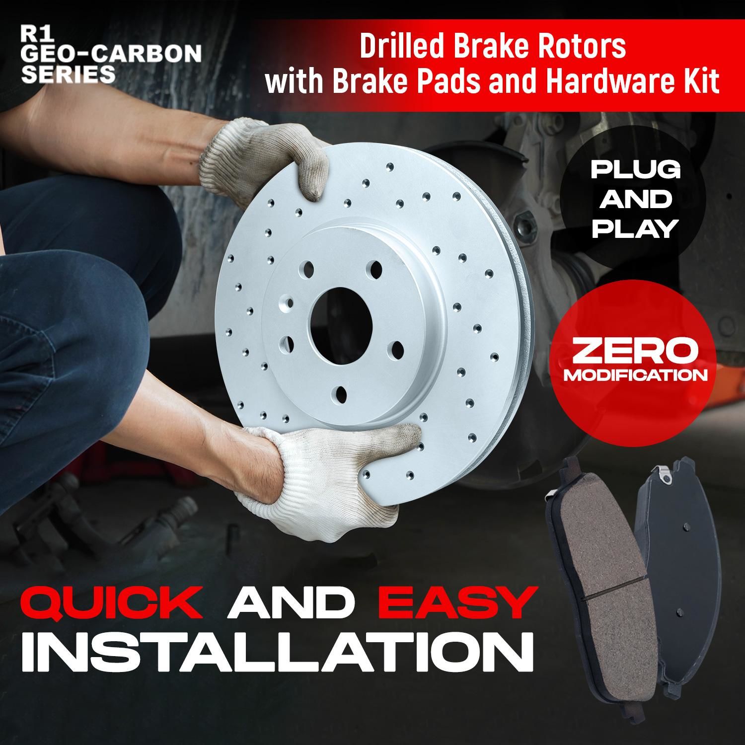 R1 Concepts Disc Brake Kit WMSH1-67089