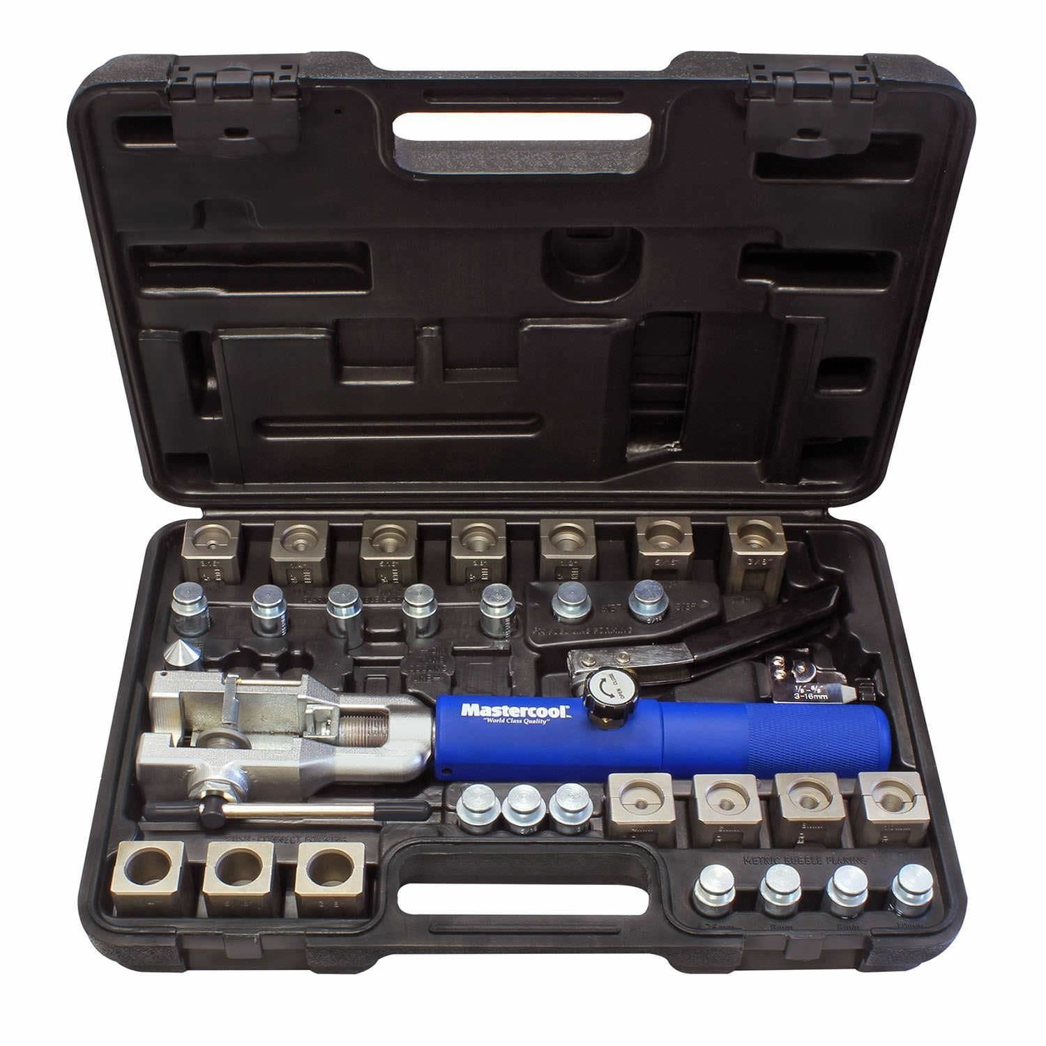 371216 Metric & Imperial Flaring Tool Kit, CU AL Pipe Tube Cutter 4-28MM 371216 371216 Metric & Imperial Flaring Tool Kit, CU AL Pipe Tube Cutter 4-28MM 371216
