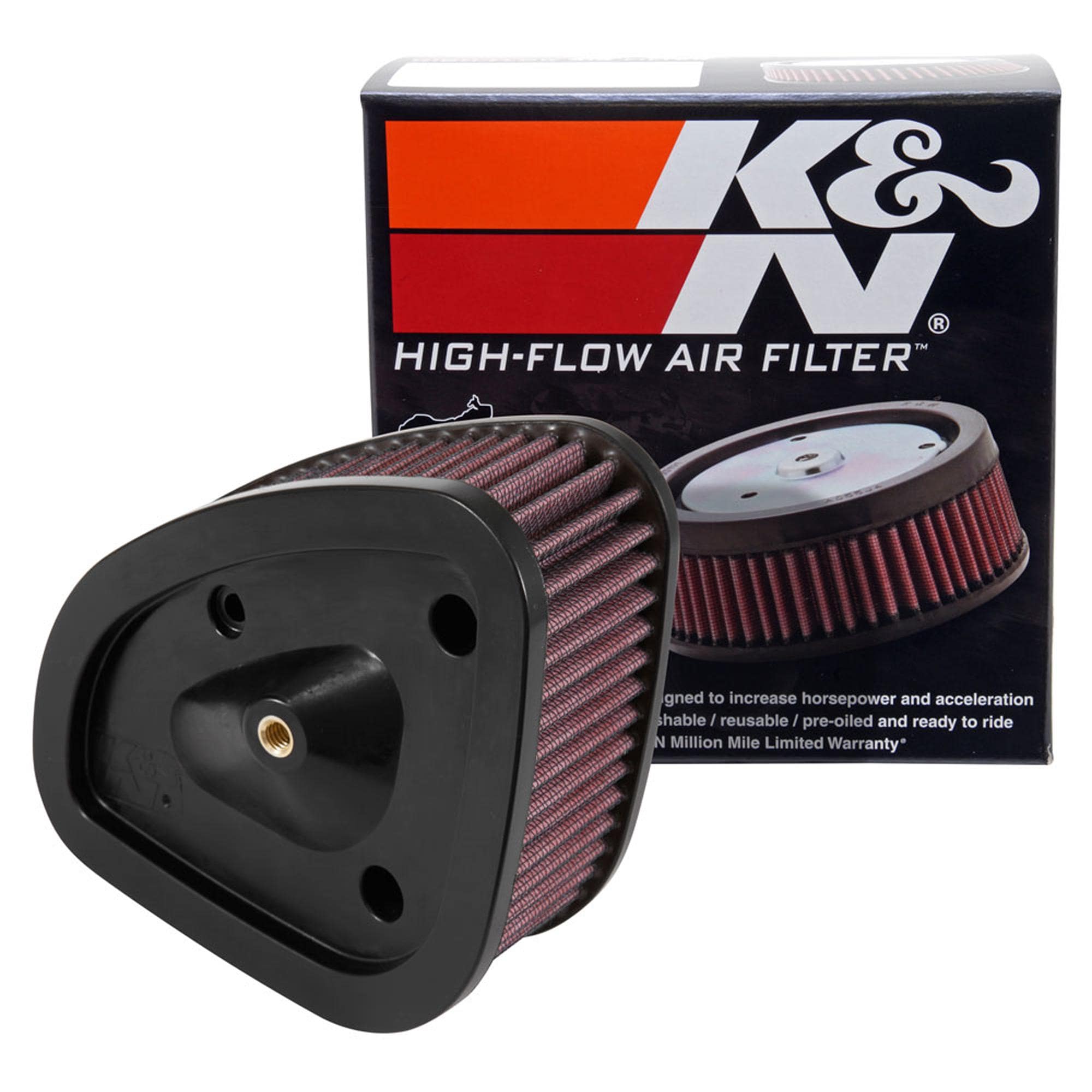 K&N Performance Powersports Unique Engine Air Filter HD-1717