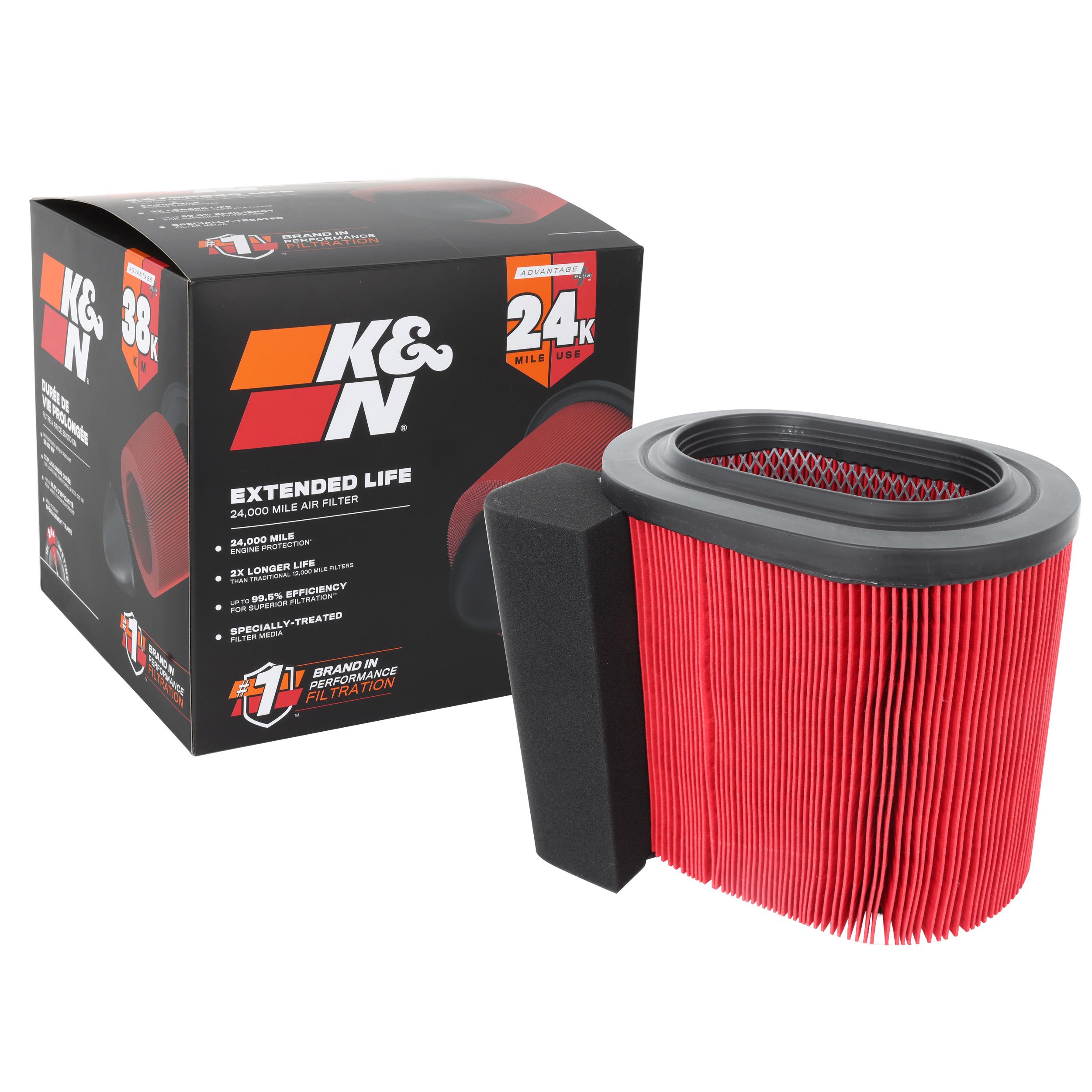 K&N Oval Engine Air Filter KNF-0644 | AutoZone