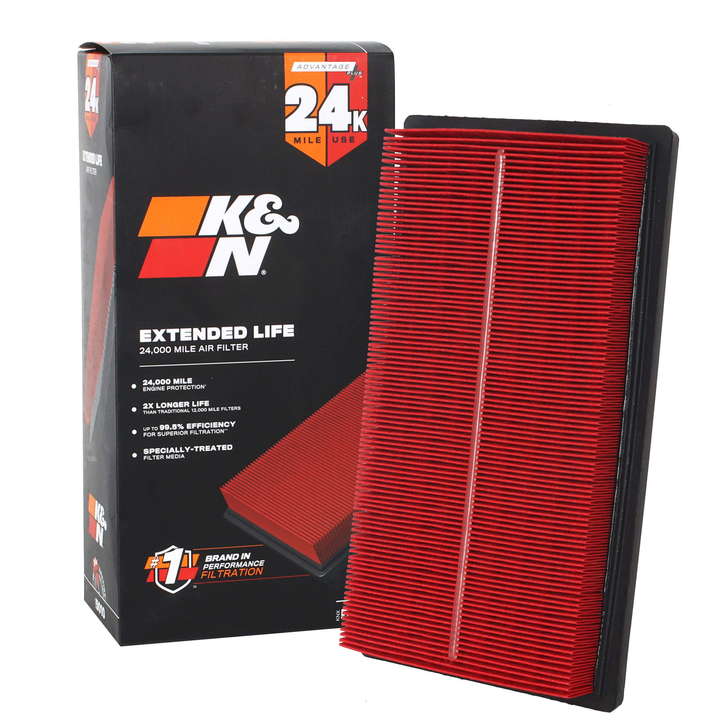 K&N Panel Engine Air Filter KNX-3080 | AutoZone