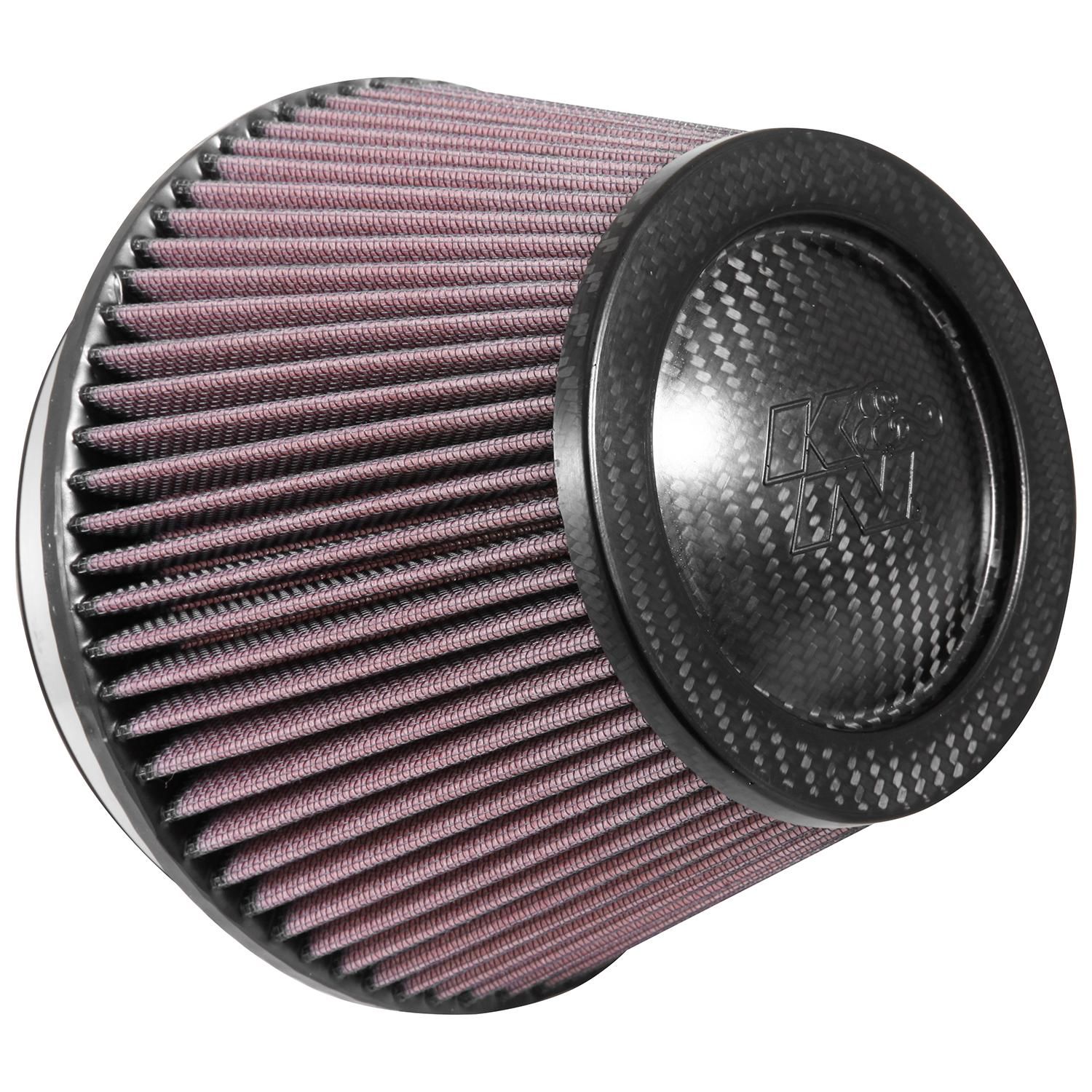 K&N Carbon Fiber Top Universal Air Filter for Husqvarna 701 Enduro