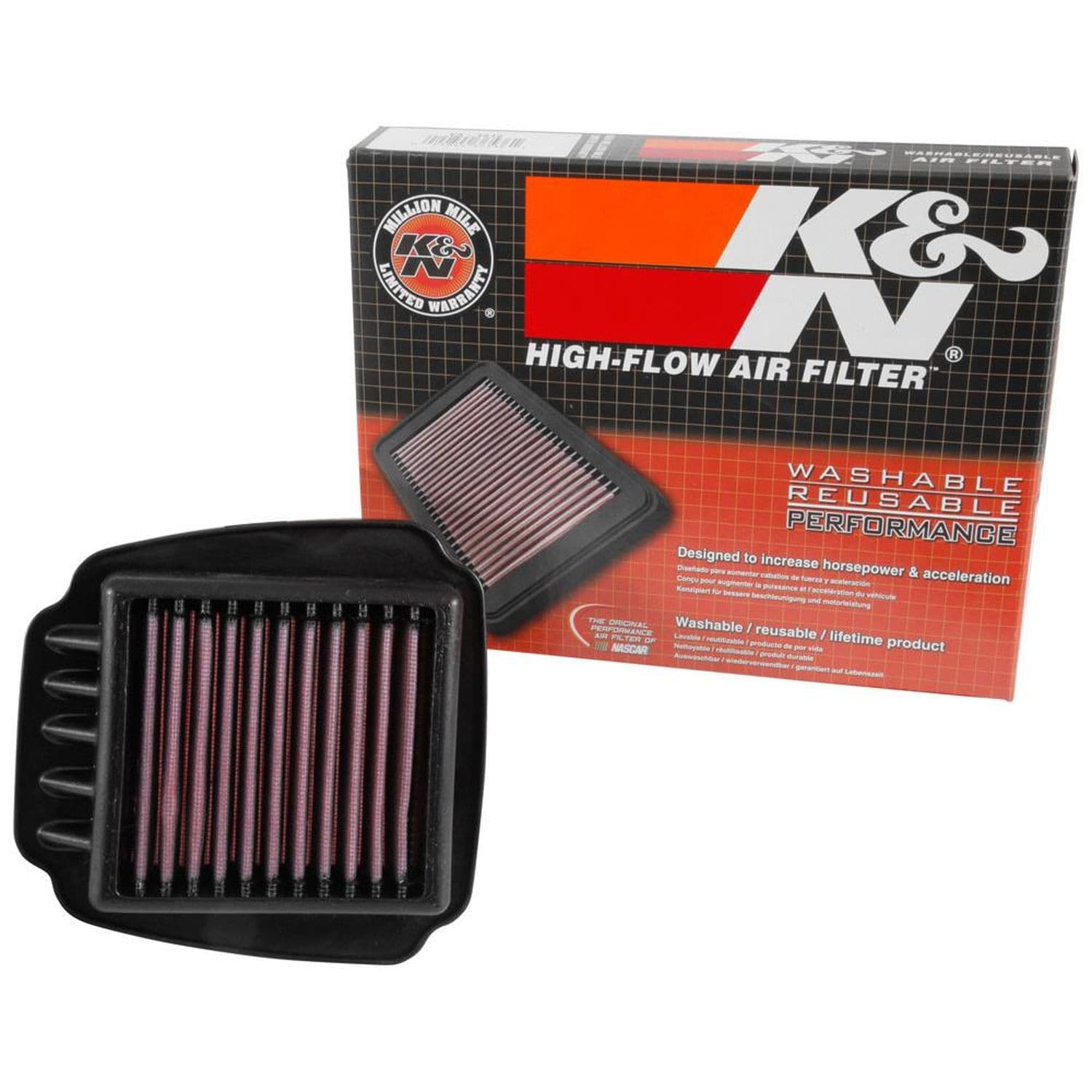 K&N Engine Air Filter YA-1515 for GMC Sierra 2500 HD