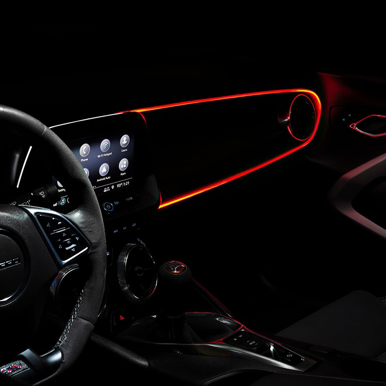 Oracle Lighting ColorSHIFT Fiber Optic LED Interior Kit 4 Piece