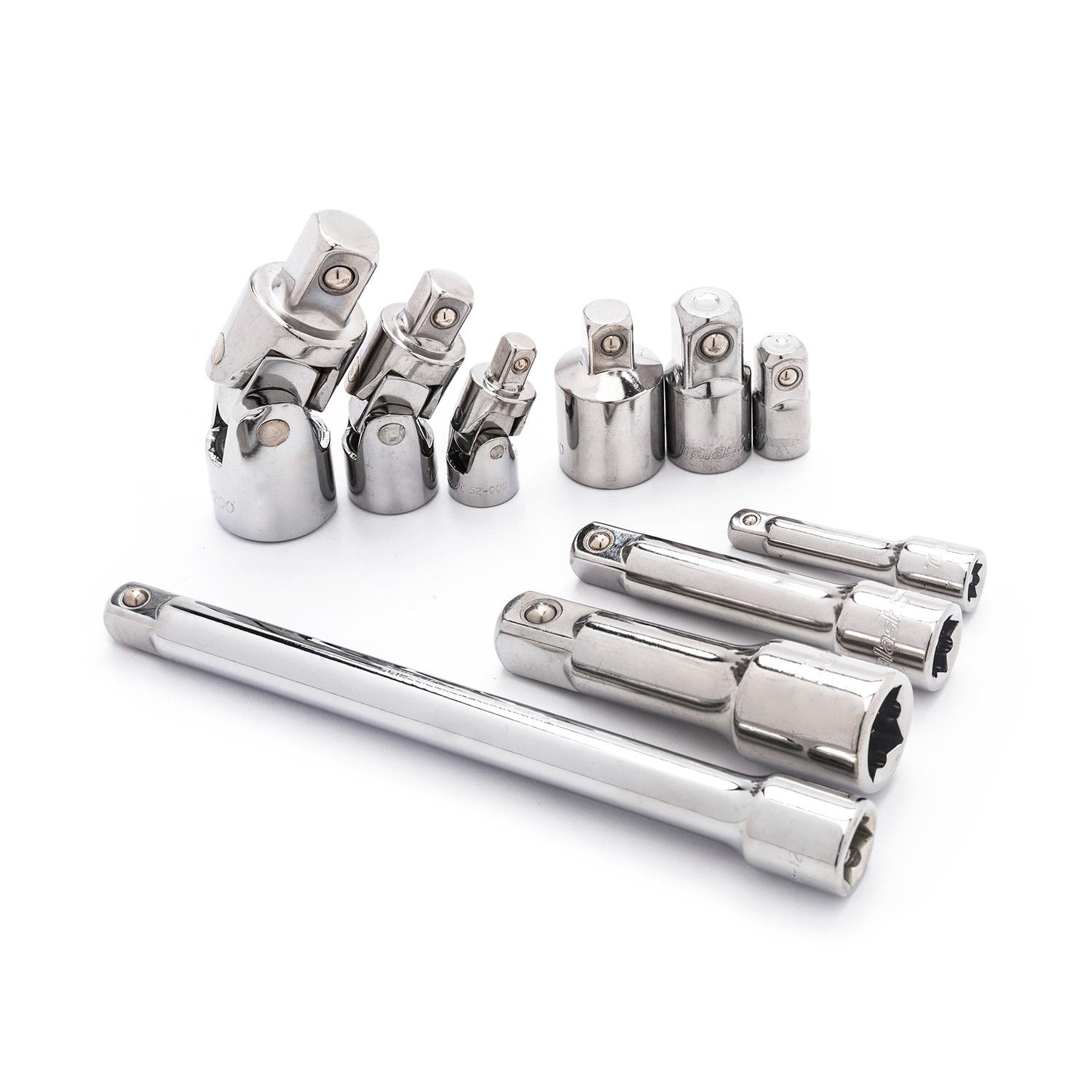 Duralast 1/4in 3/8in 1/2in Drive Accessory Set 10 Piece | AutoZone