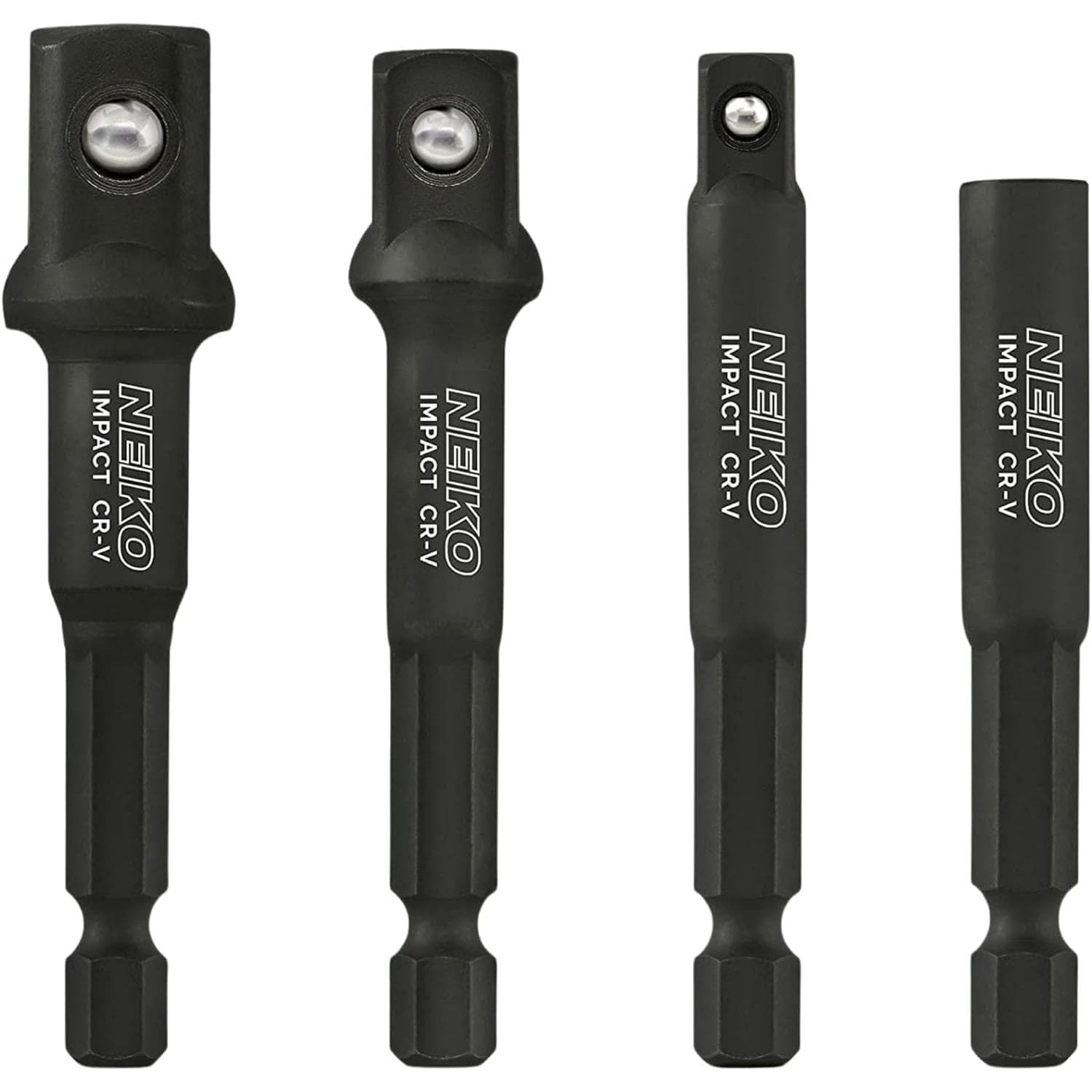 NEIKO Quick Change, CR-V, Impact Socket Adapter and Magnetic Bit
