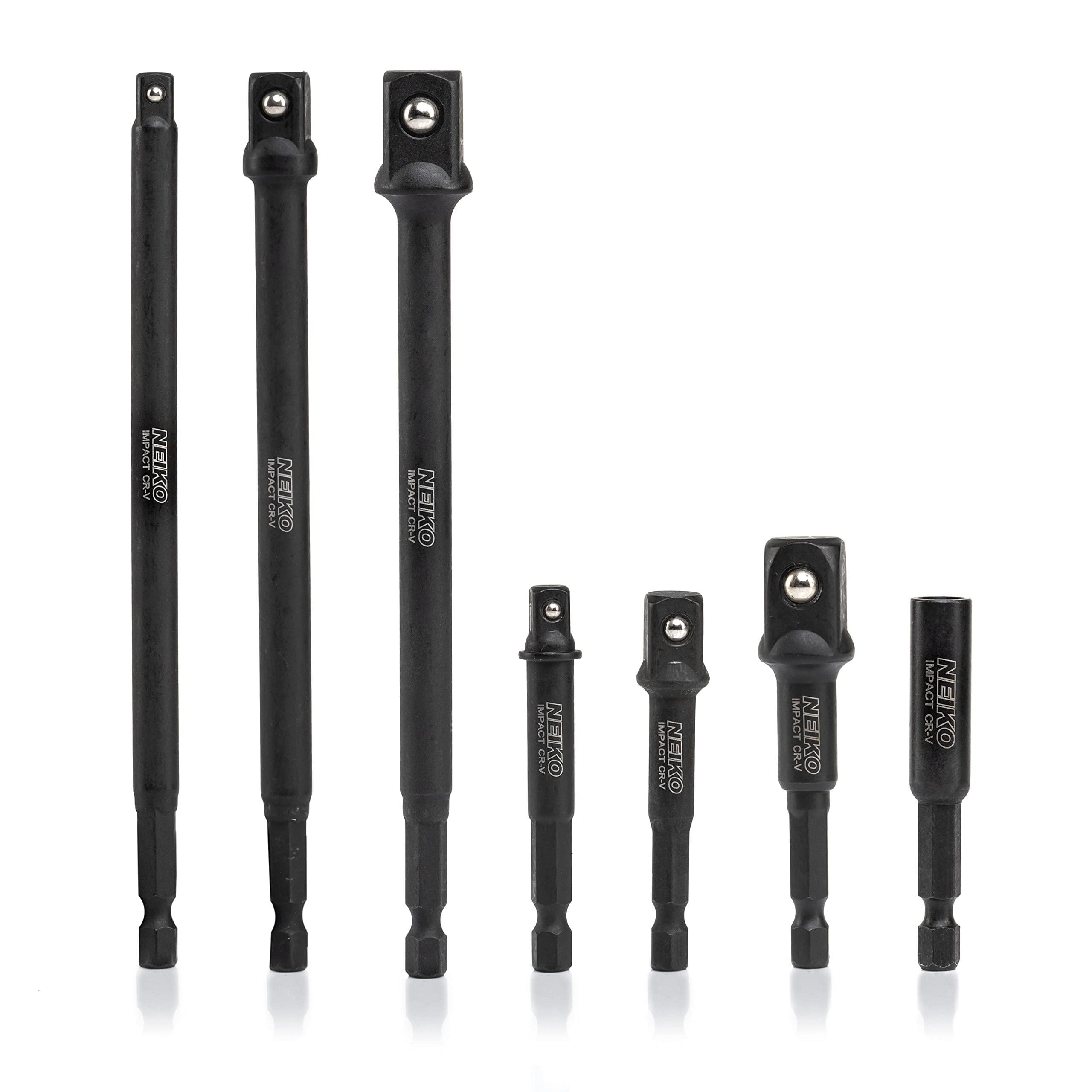 Quick Change Socket NEIKO Quick Change, Cr-V, Impact Socket Adapter and Magnetic Bit Holder ...