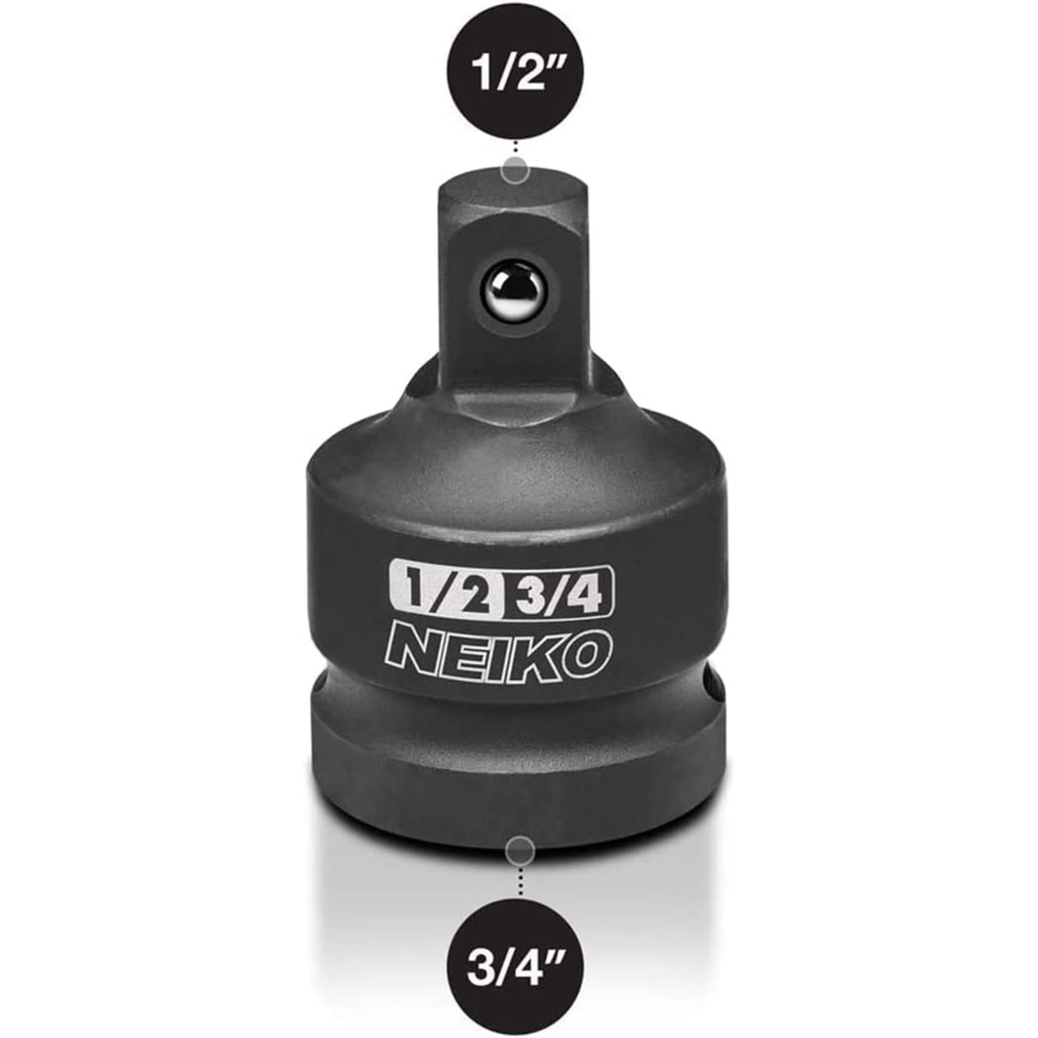 NEIKO 3/4in Female to 1/2in Male Impact Adapter, Socket Adapter